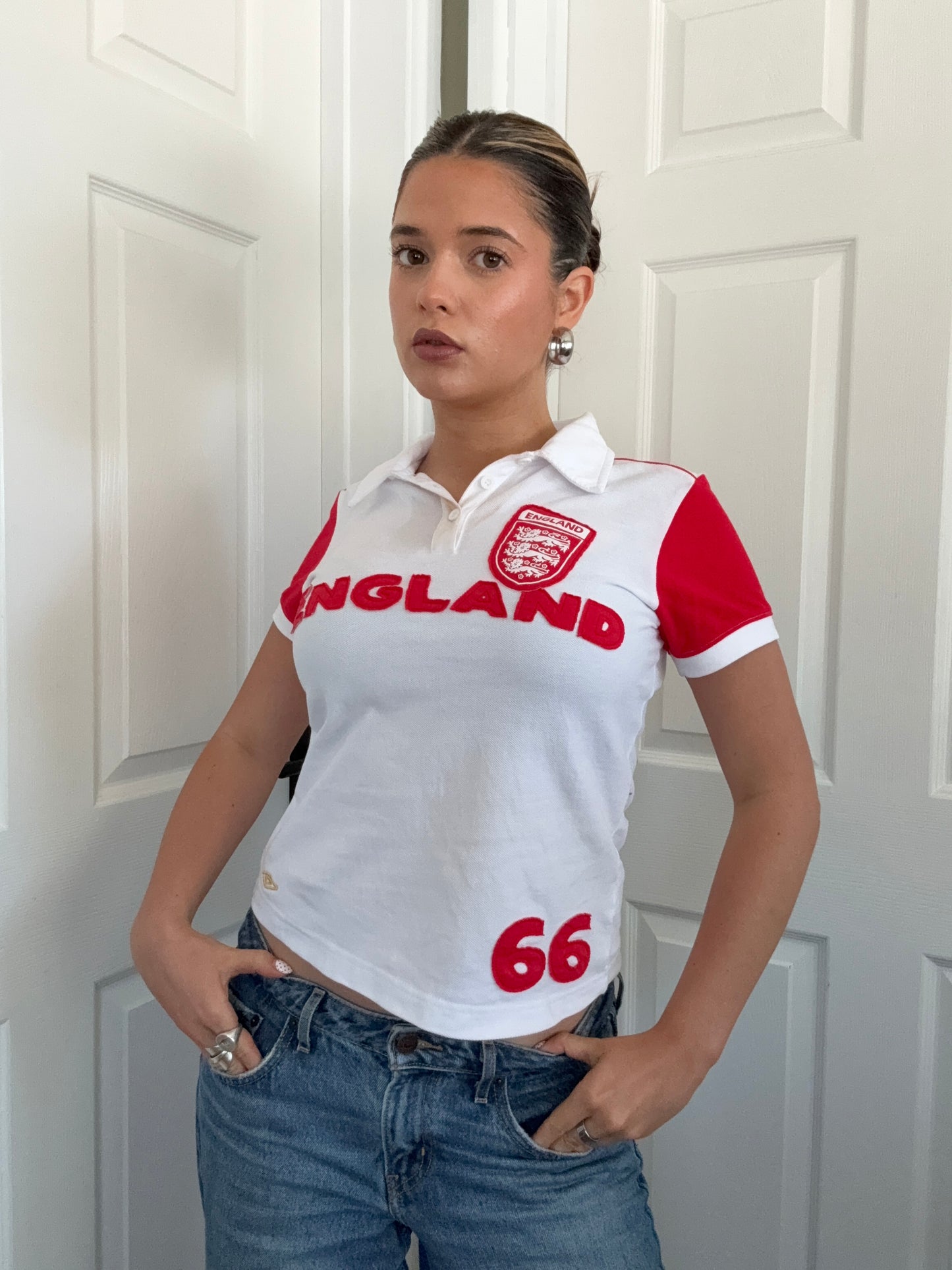 Vintage England Polo Shirt (UK12)