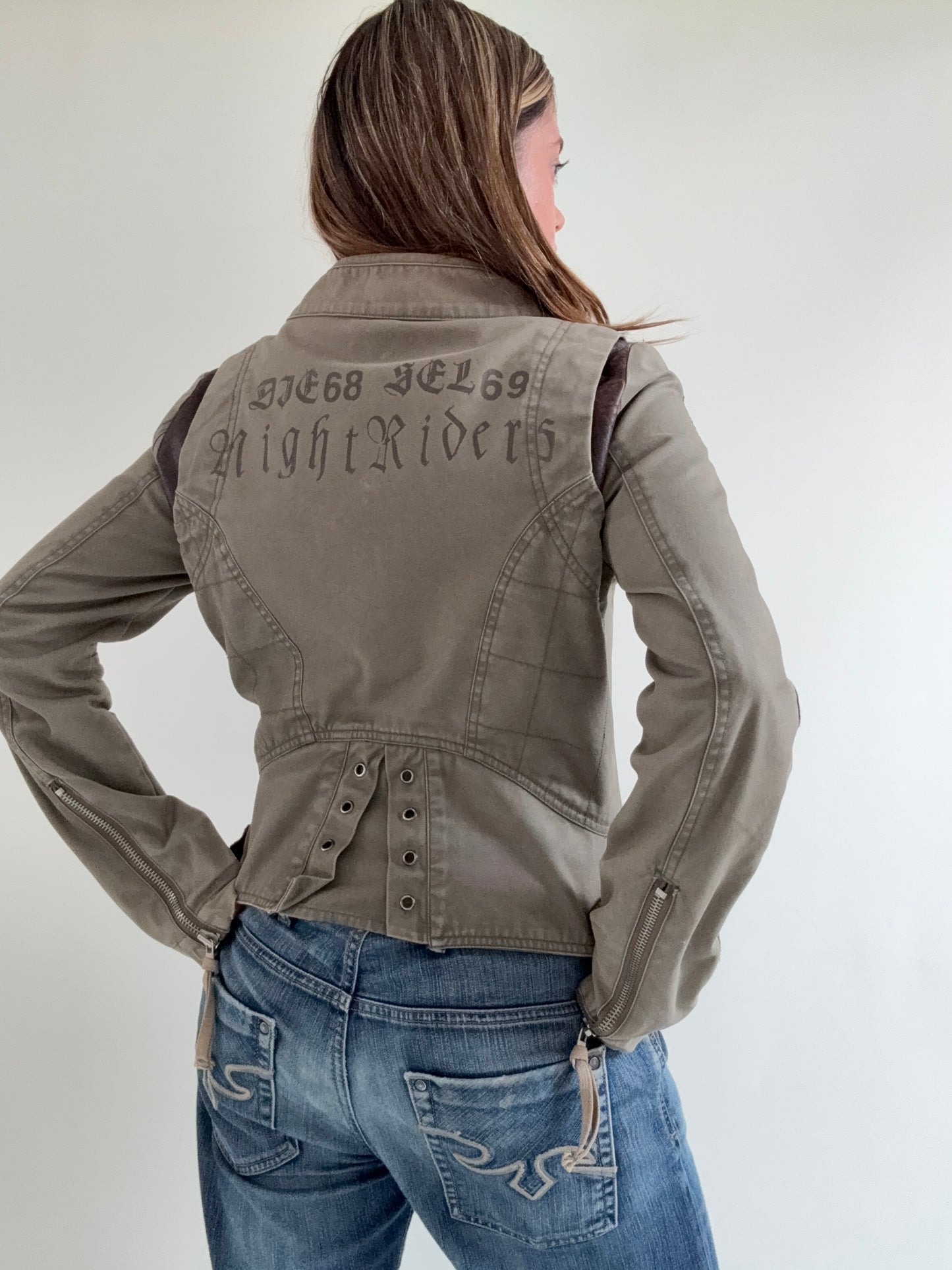 Diesel Fitted Military Style Jacket (L)