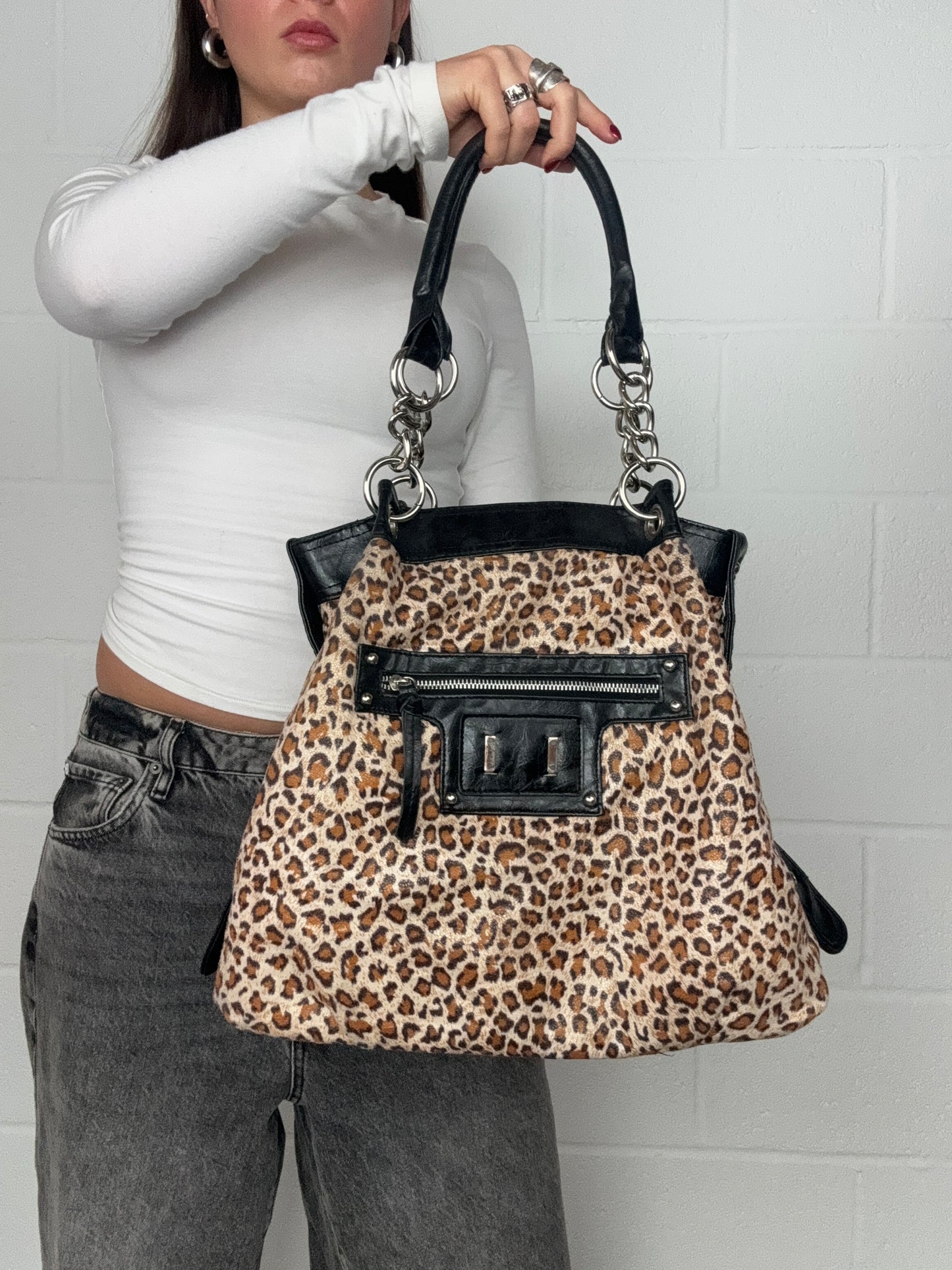 Jane Norman Leopard Bag