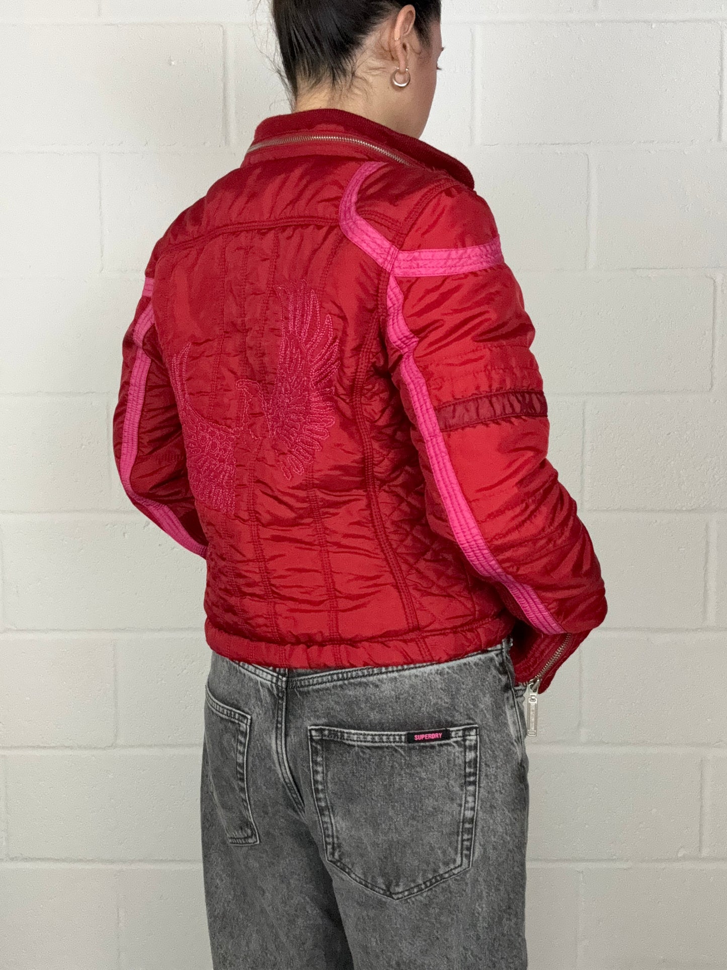 Y2K Red Jacket (UK14)