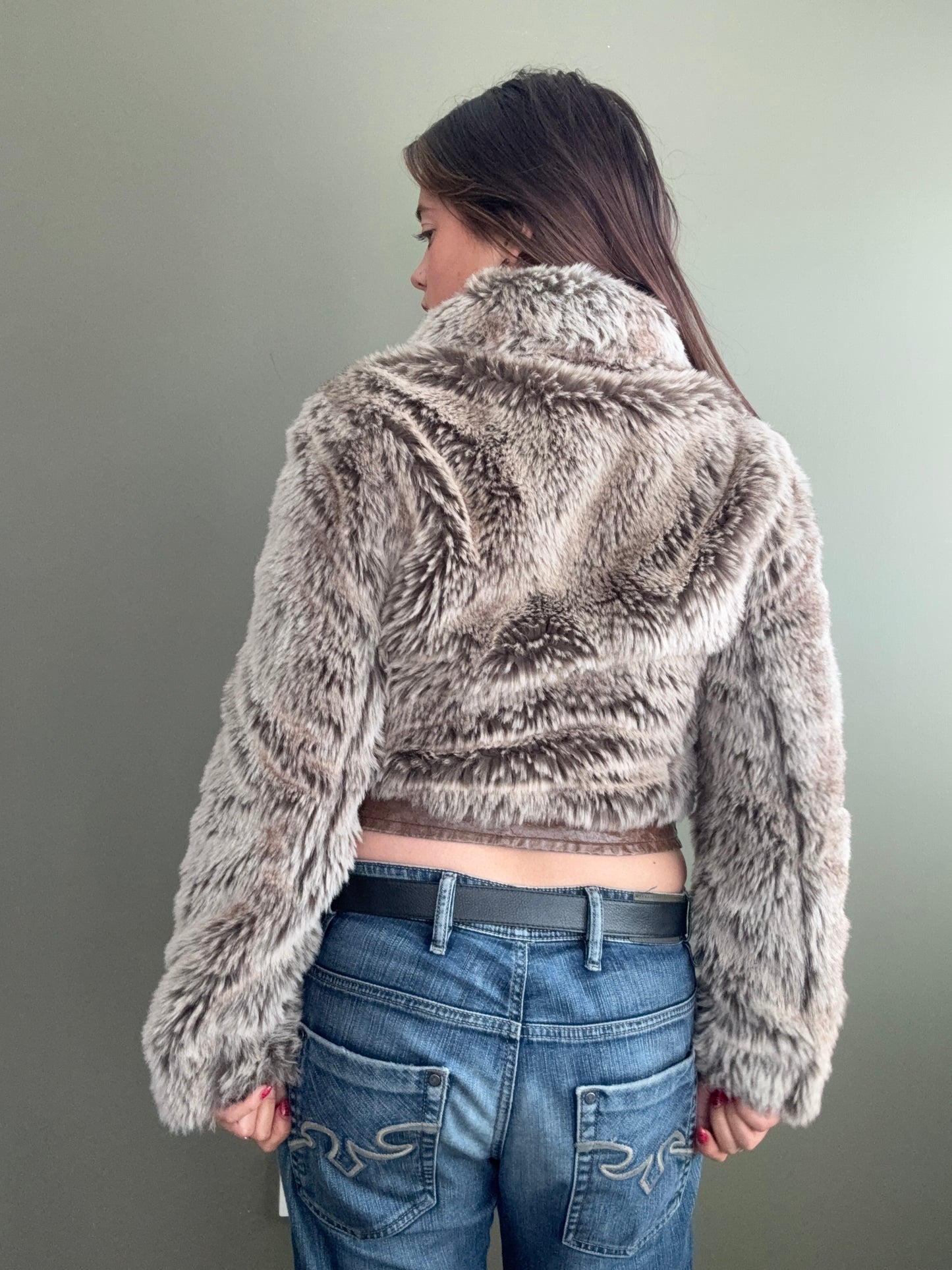 Faux Fur Jacket (UK10)