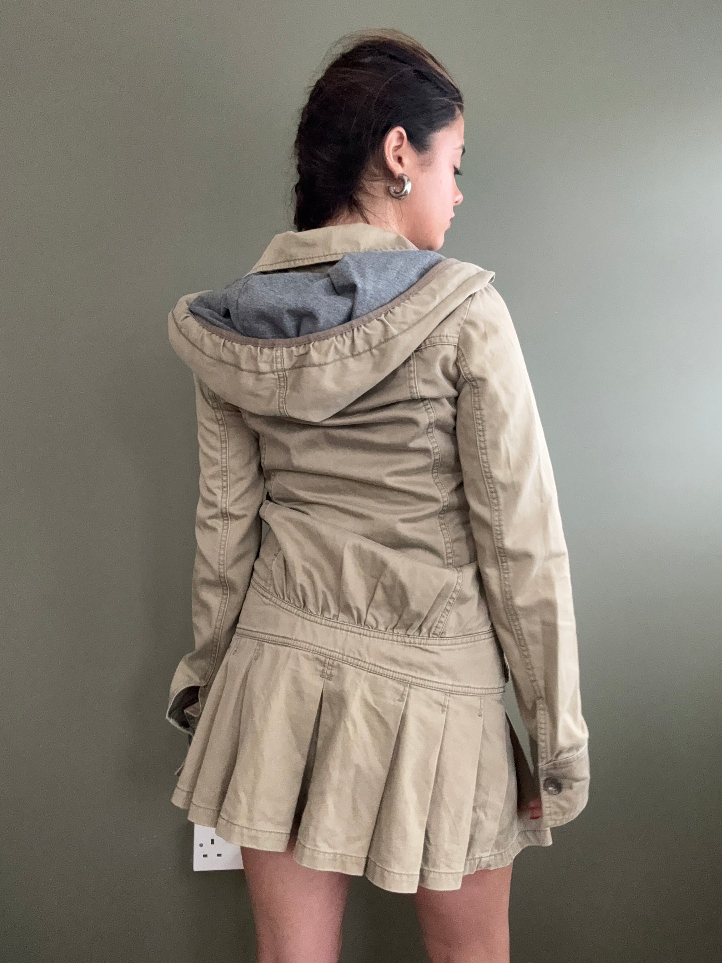 Diesel Hooded Dress (S)