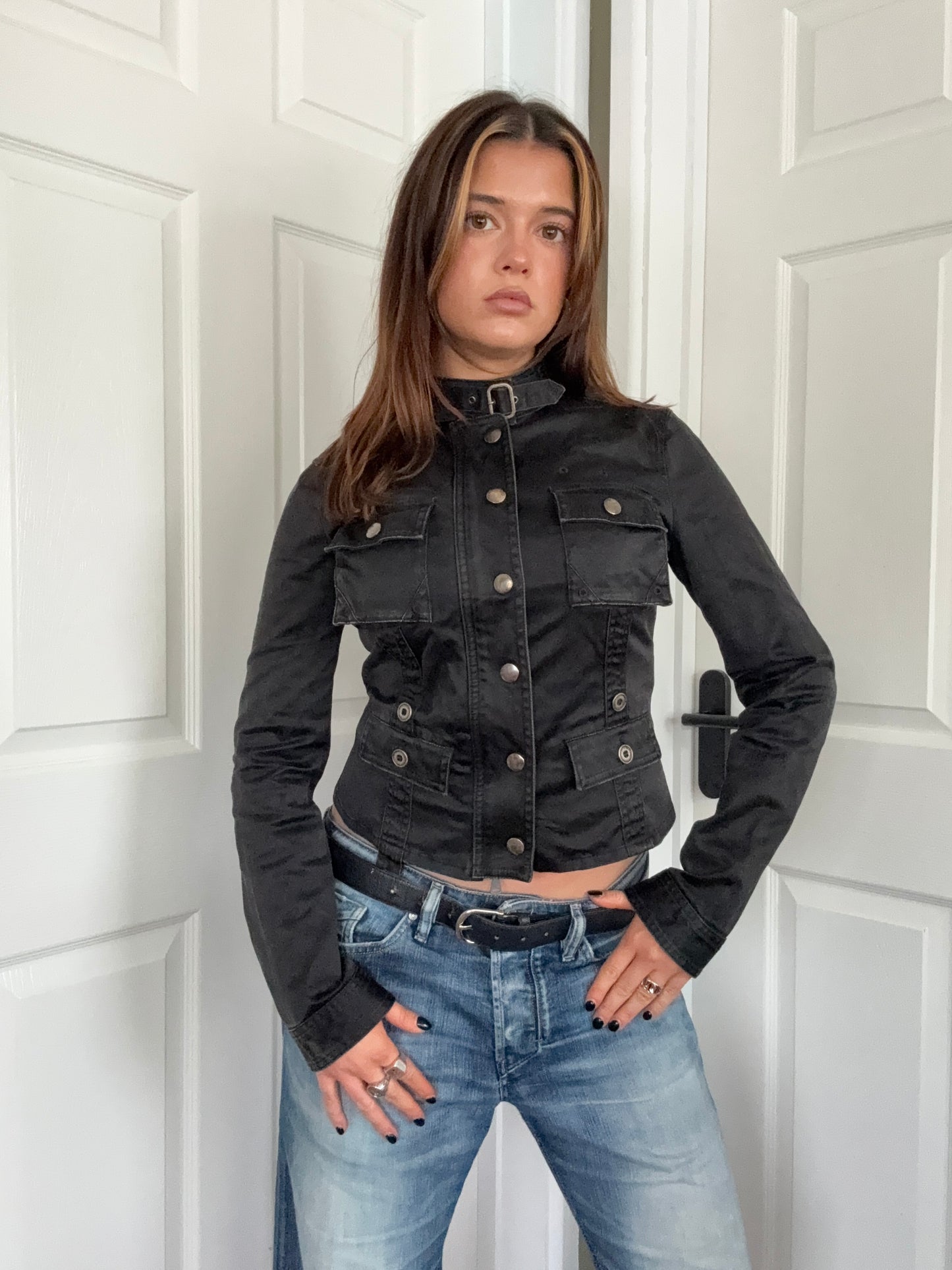 Armani Cargo Buckle Jacket (UK12)