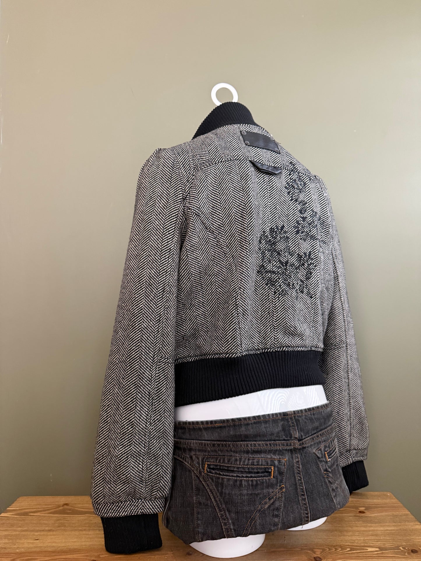 Y2K Bomber Jacket (UK14)