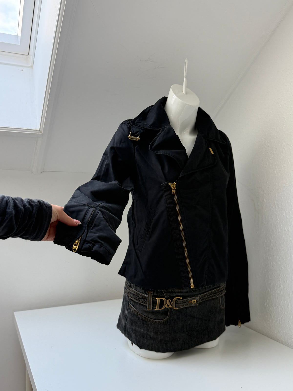 Diesel Asymmetric Buckle Jacket (S)