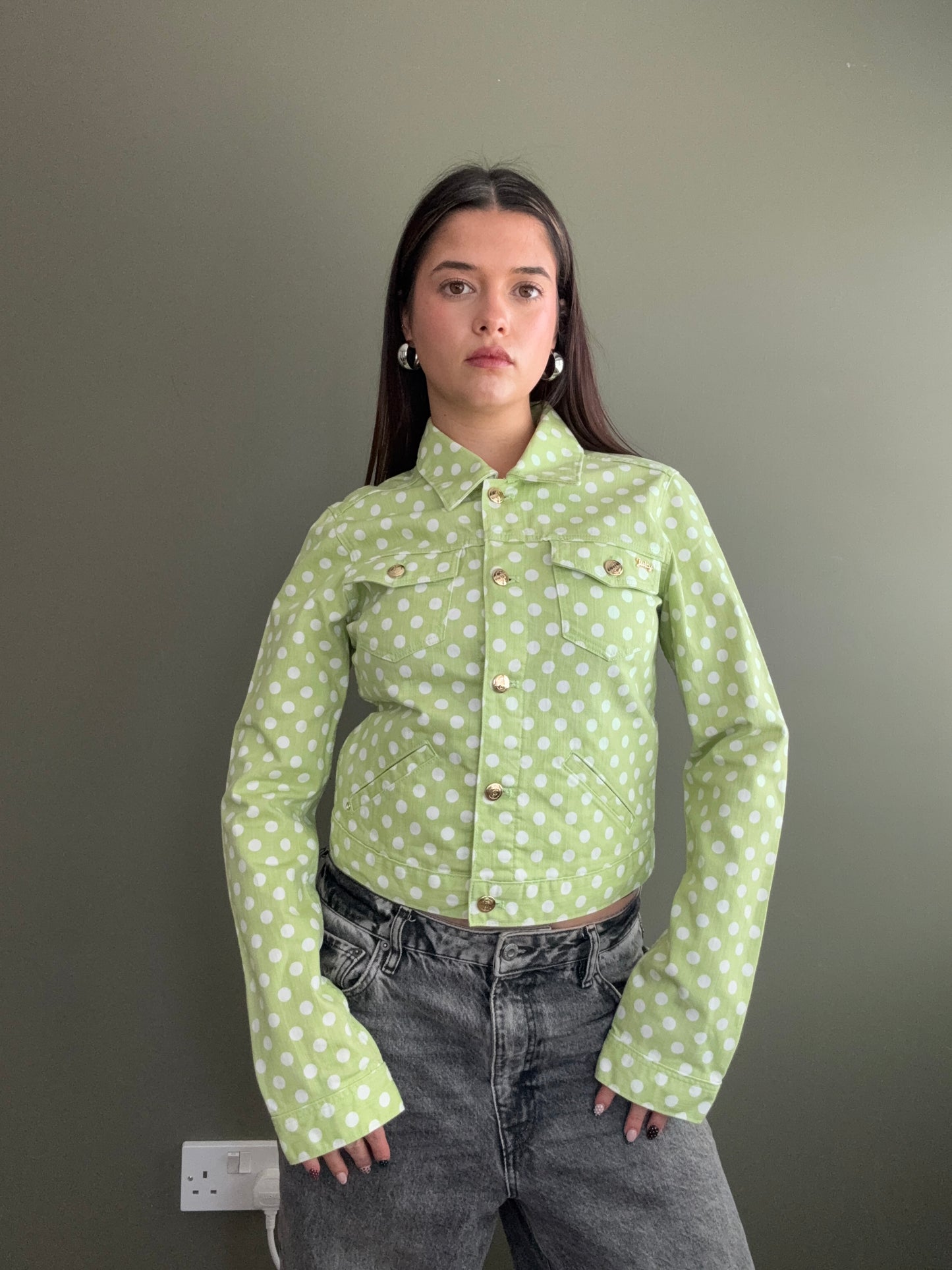 Juicy Couture Polka Dot Jacket (M)