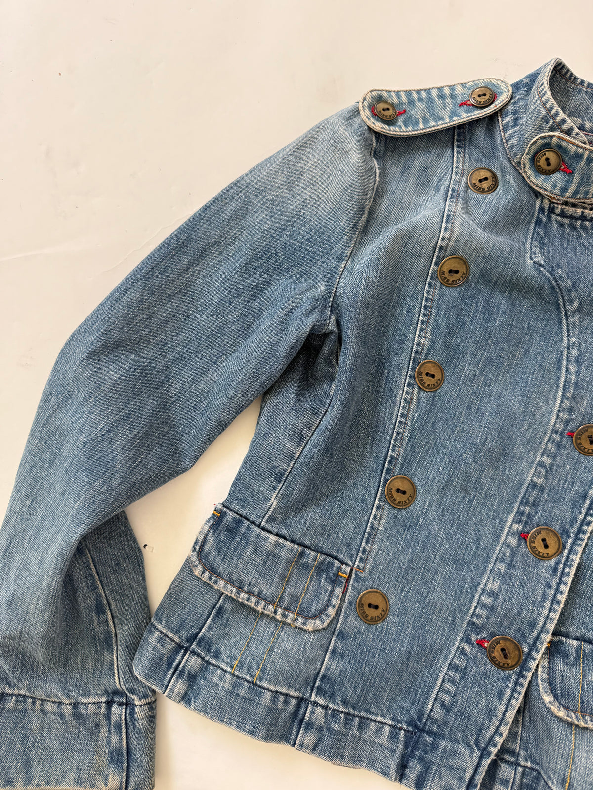 Miss Sixty Denim Military Jacket (M)