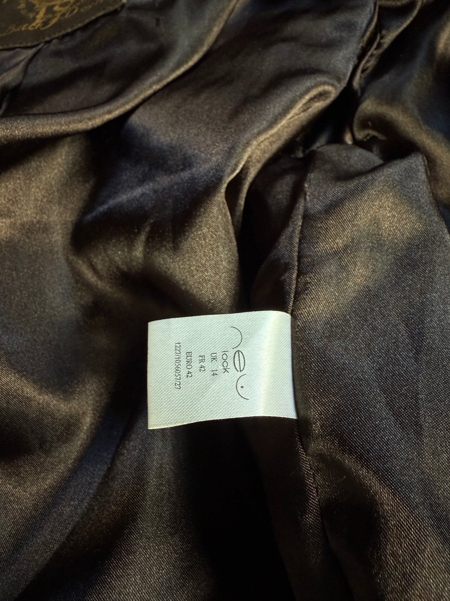 Leather Buckle Jacket (UK14)