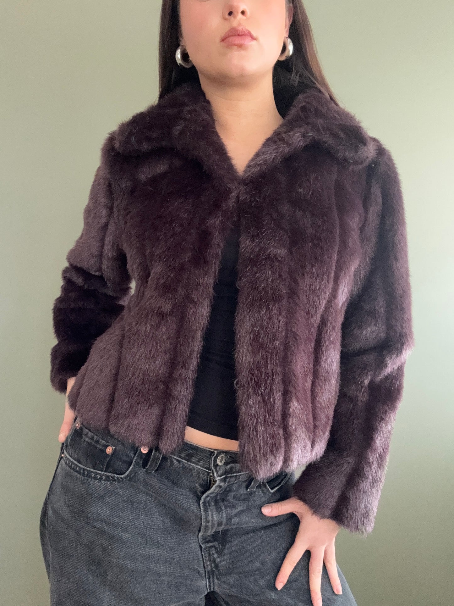 Faux Fur Jacket (UK8)