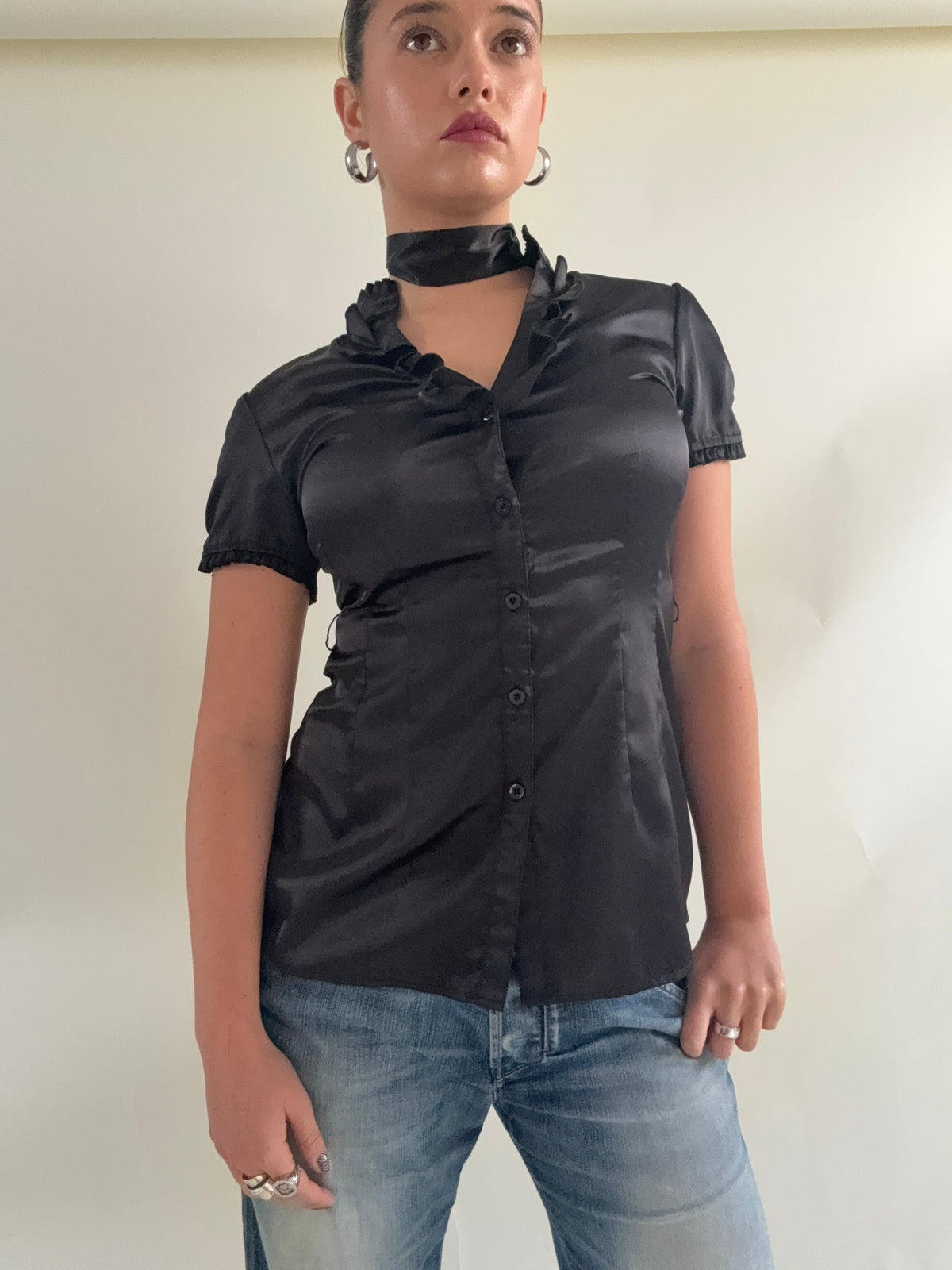 Guess Silk Style Shirt (M)