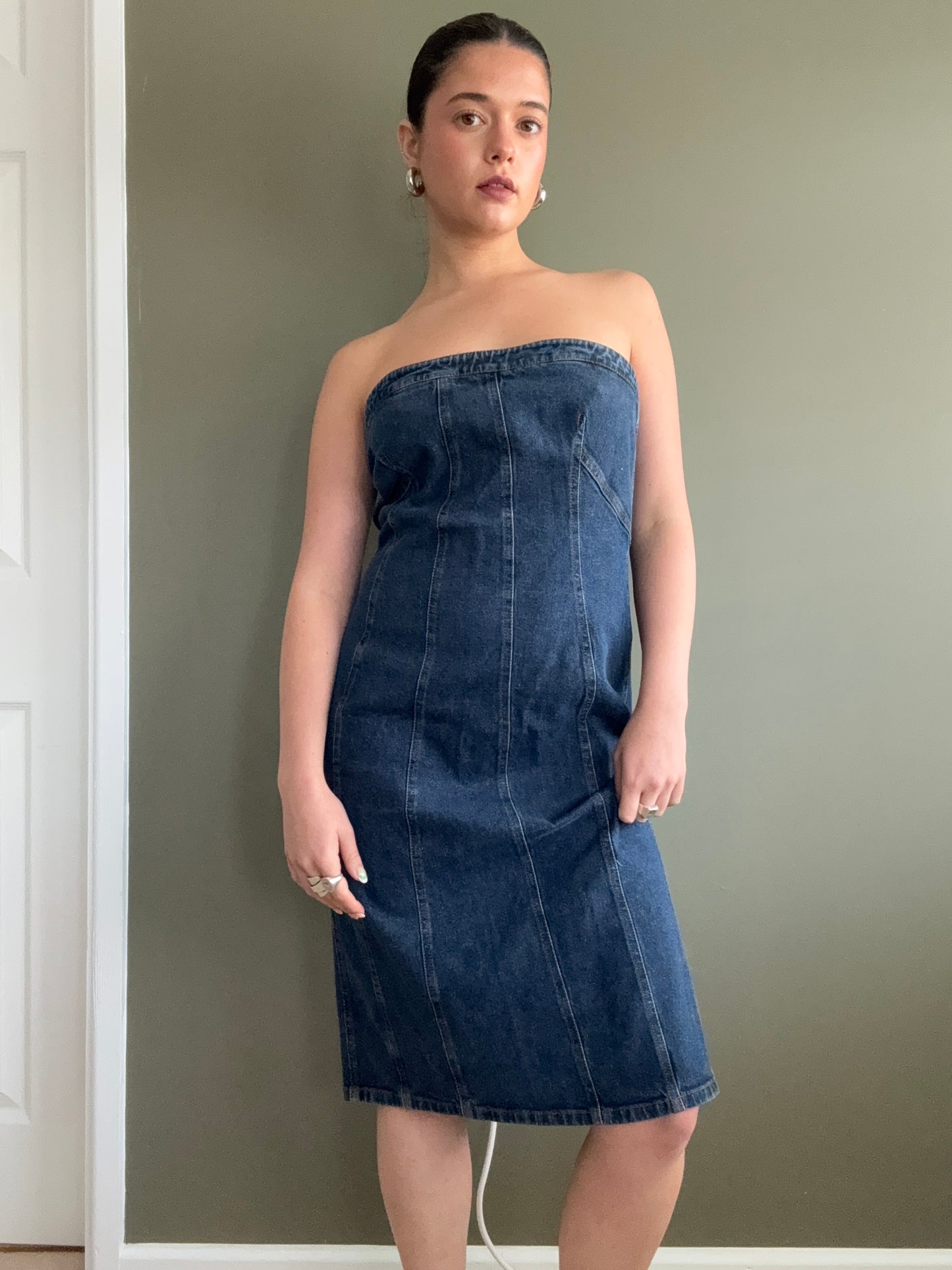 Karen Millen Denim Dress (UK14)