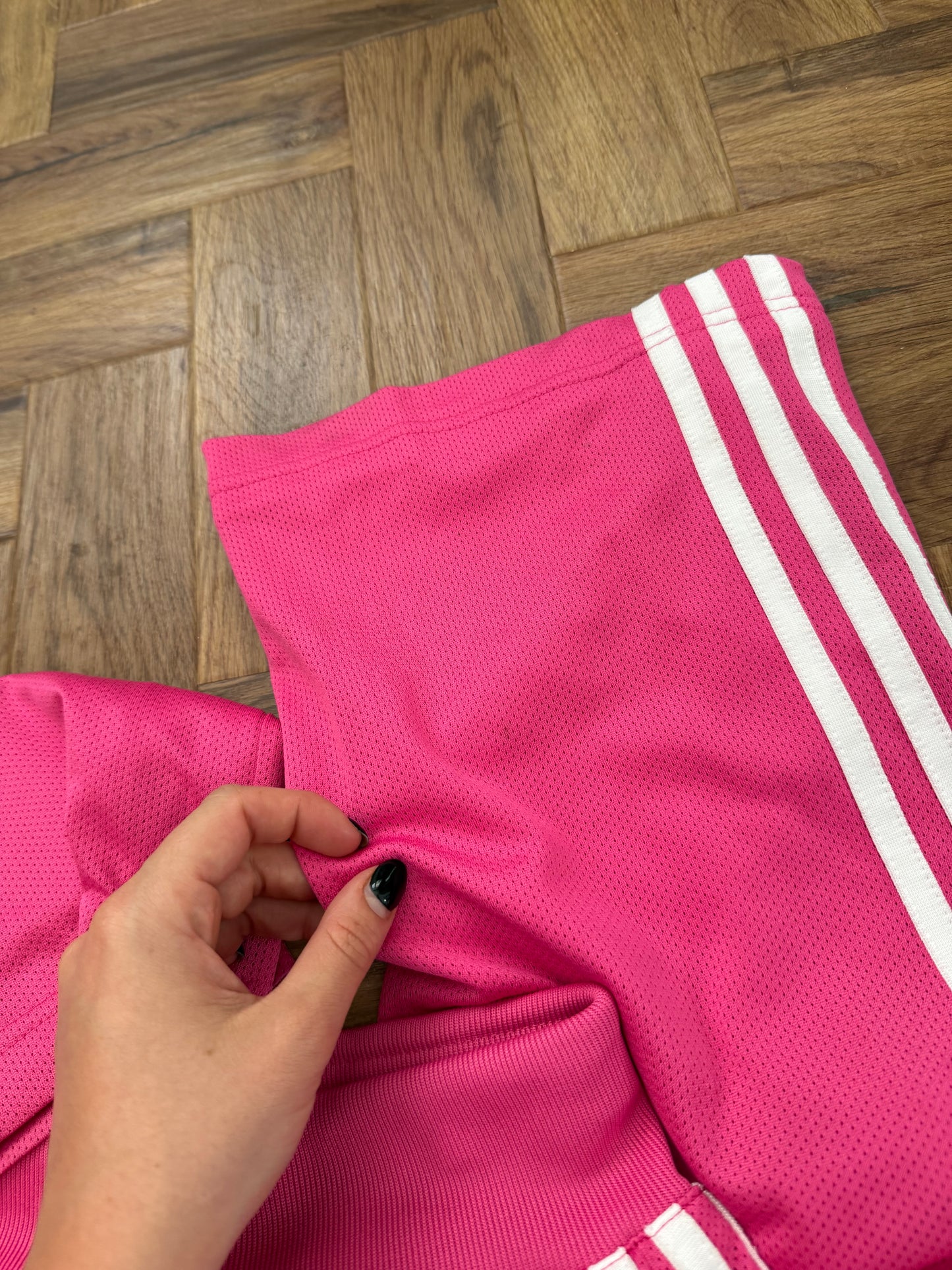 Pink Adidas Tracksuit (UK10)