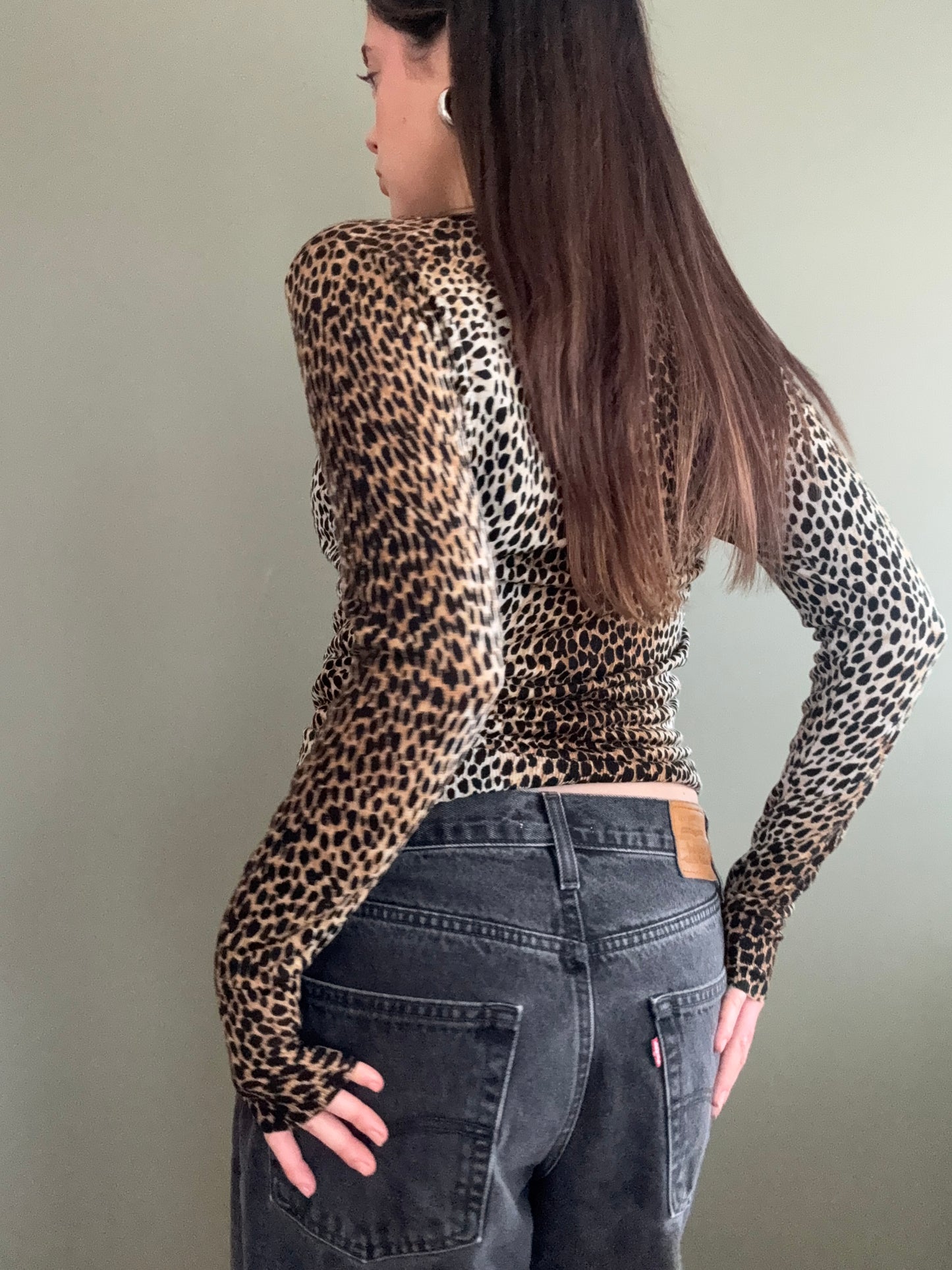 Dolce and Gabbana Leopard Jumper (S)