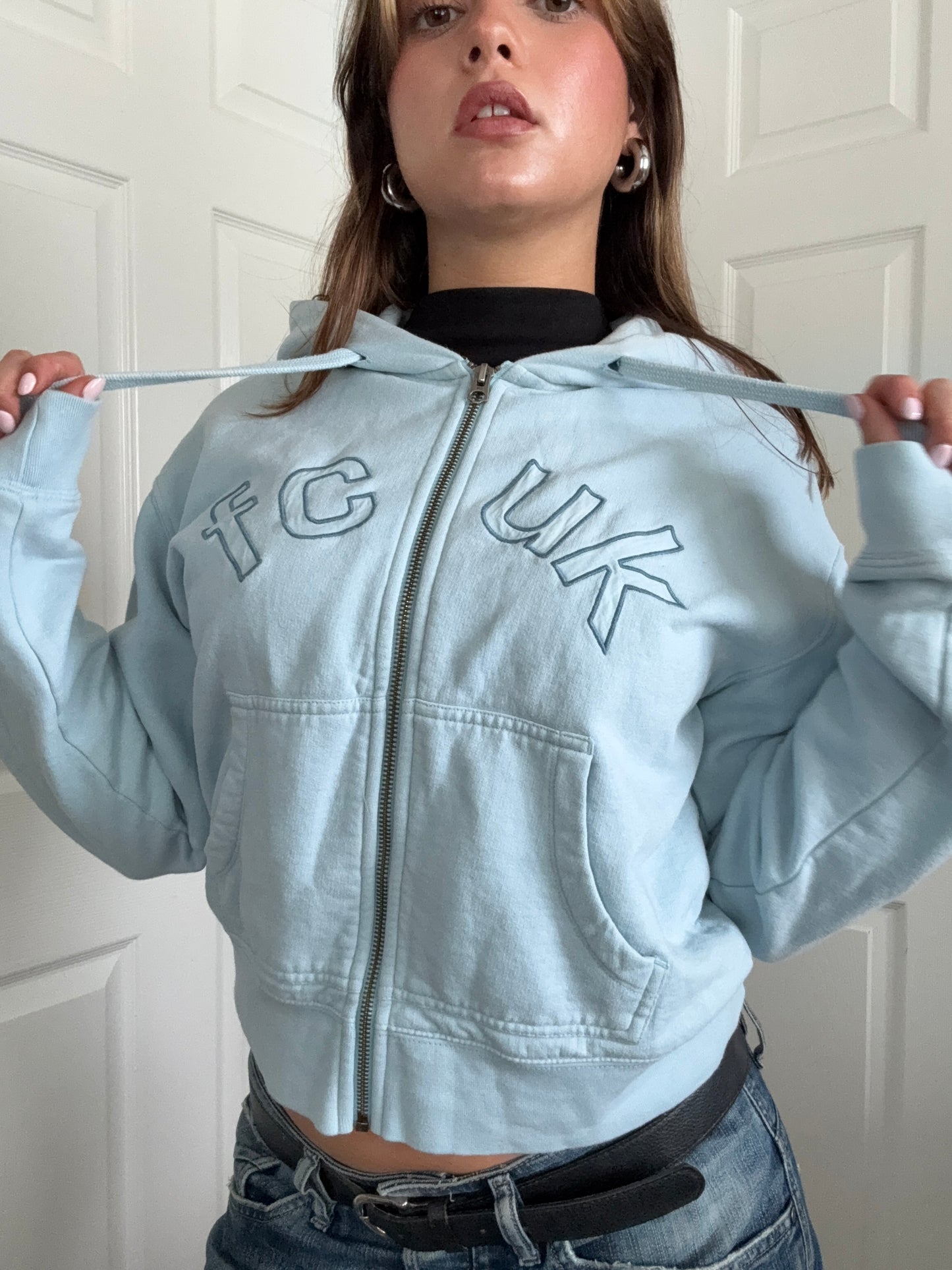 French Connection Zip Hoodie (S)