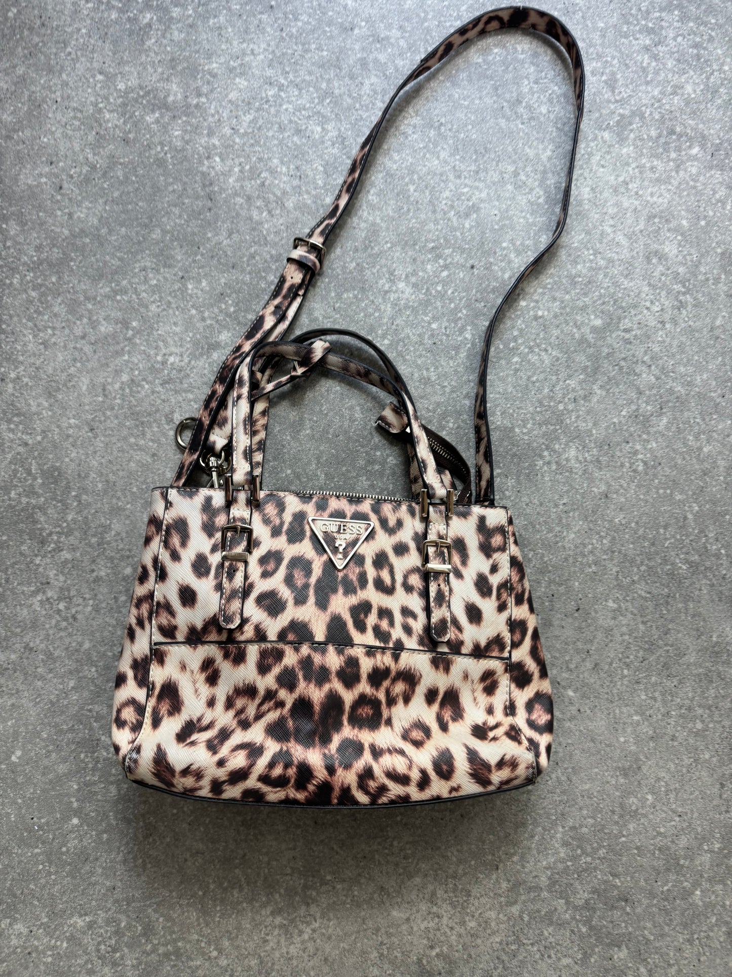 Leopard Print Guess Bag