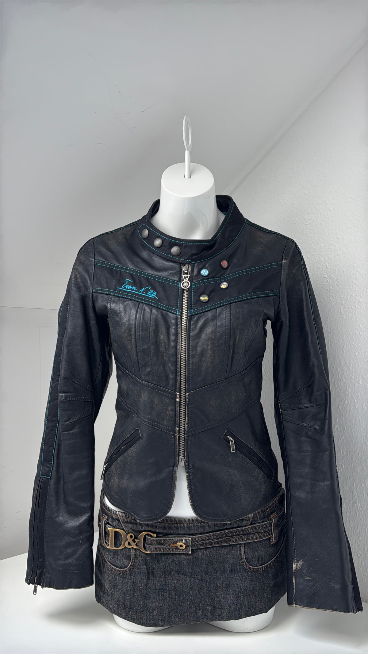 Vintage Diesel Leather Jacket