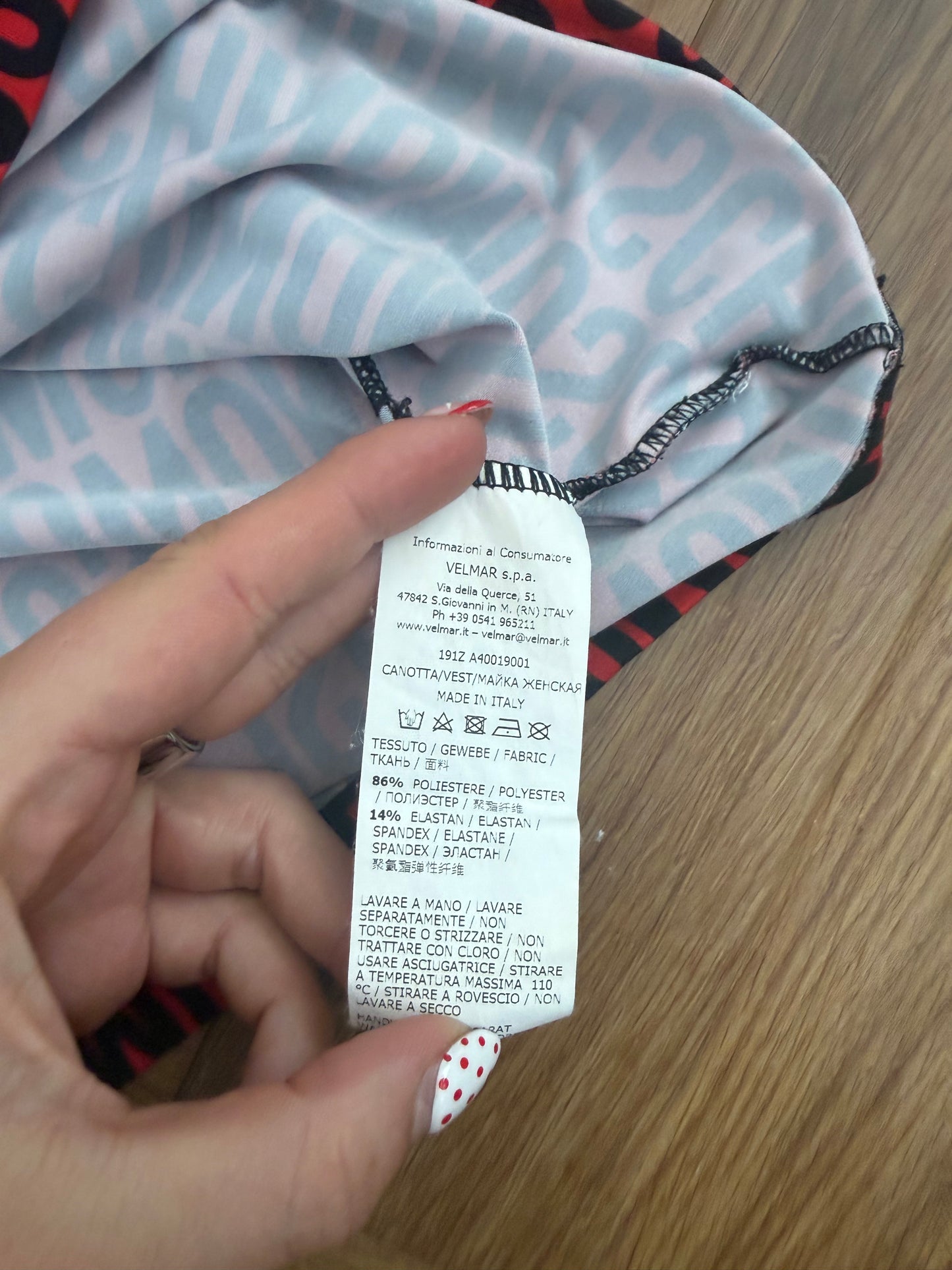 Moschino Cami Top (M)
