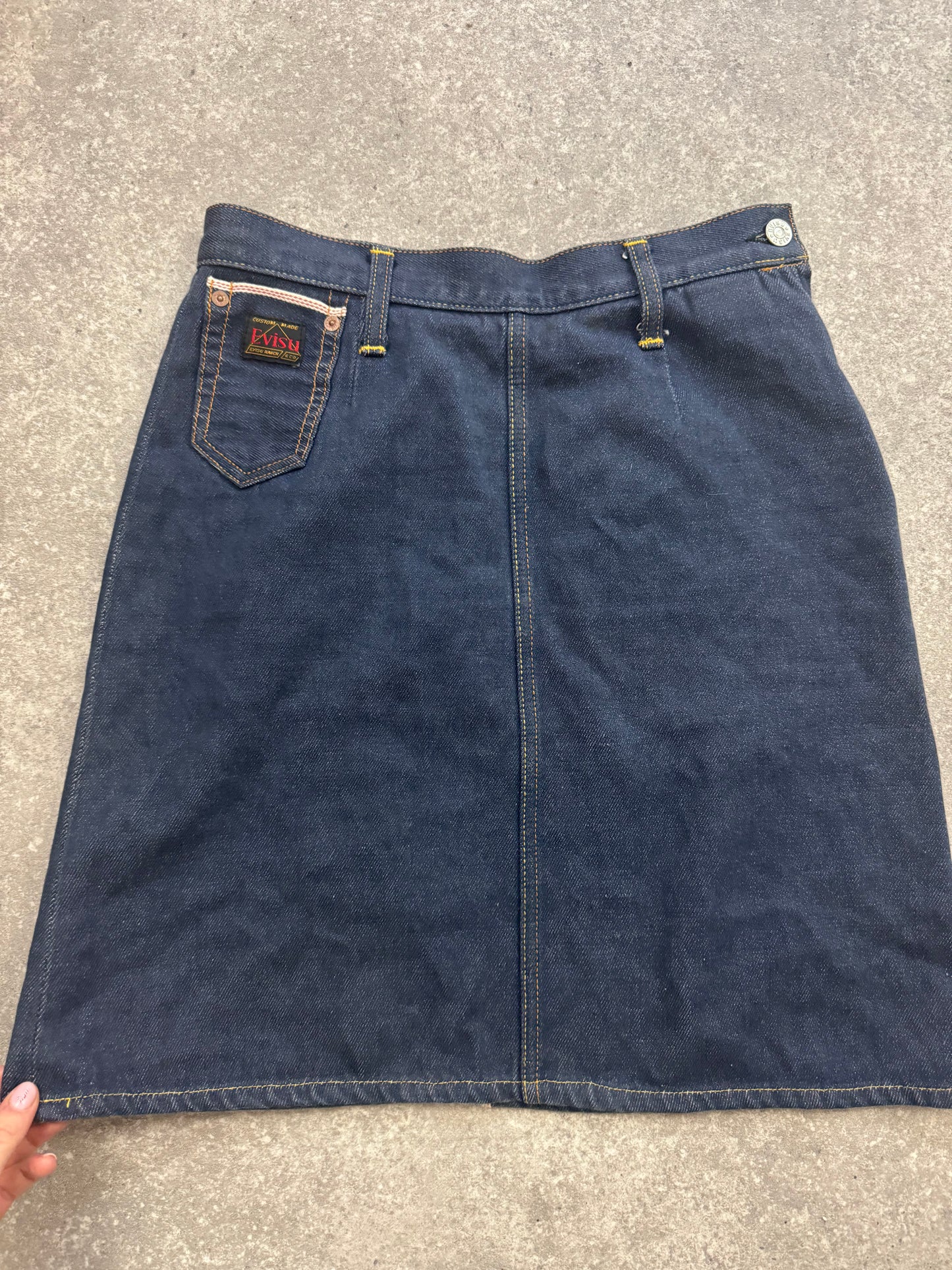 Evisu Denim Skirt (M)