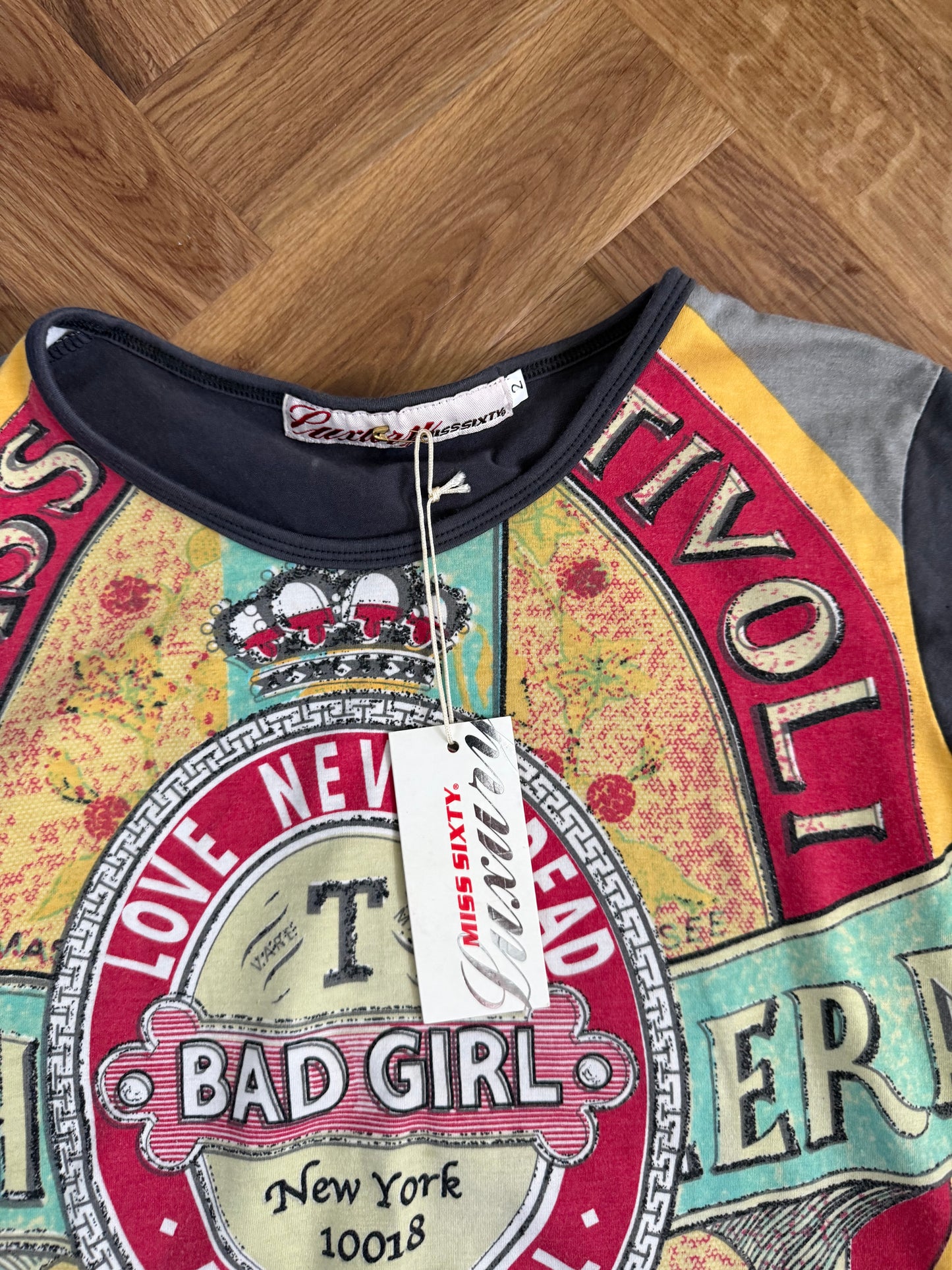 Miss Sixty Printed Baby Tee