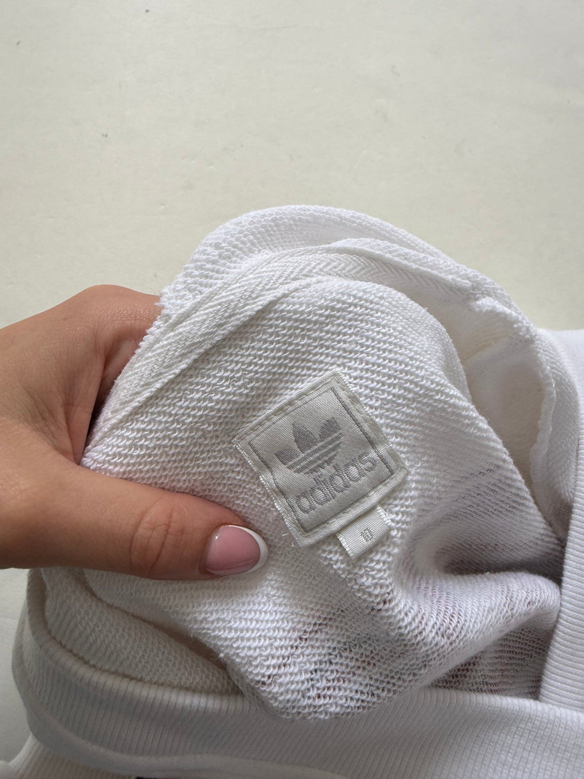 Vintage Adidas V-Neck Hoodie (UK10)