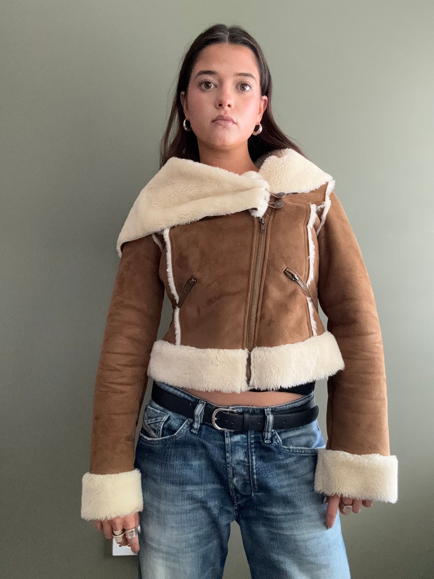 Morgan De Toi Faux Fur Jacket (S)