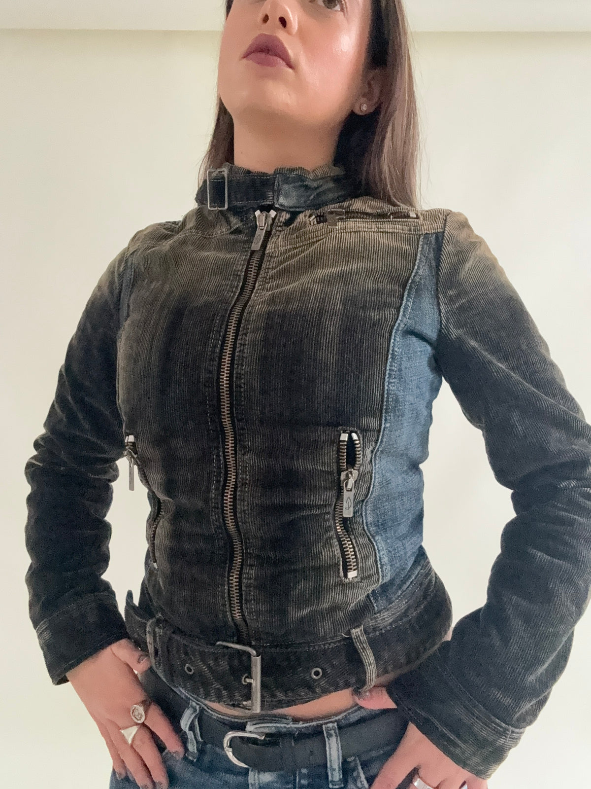 Vintage Diesel Buckle Jacket (S)