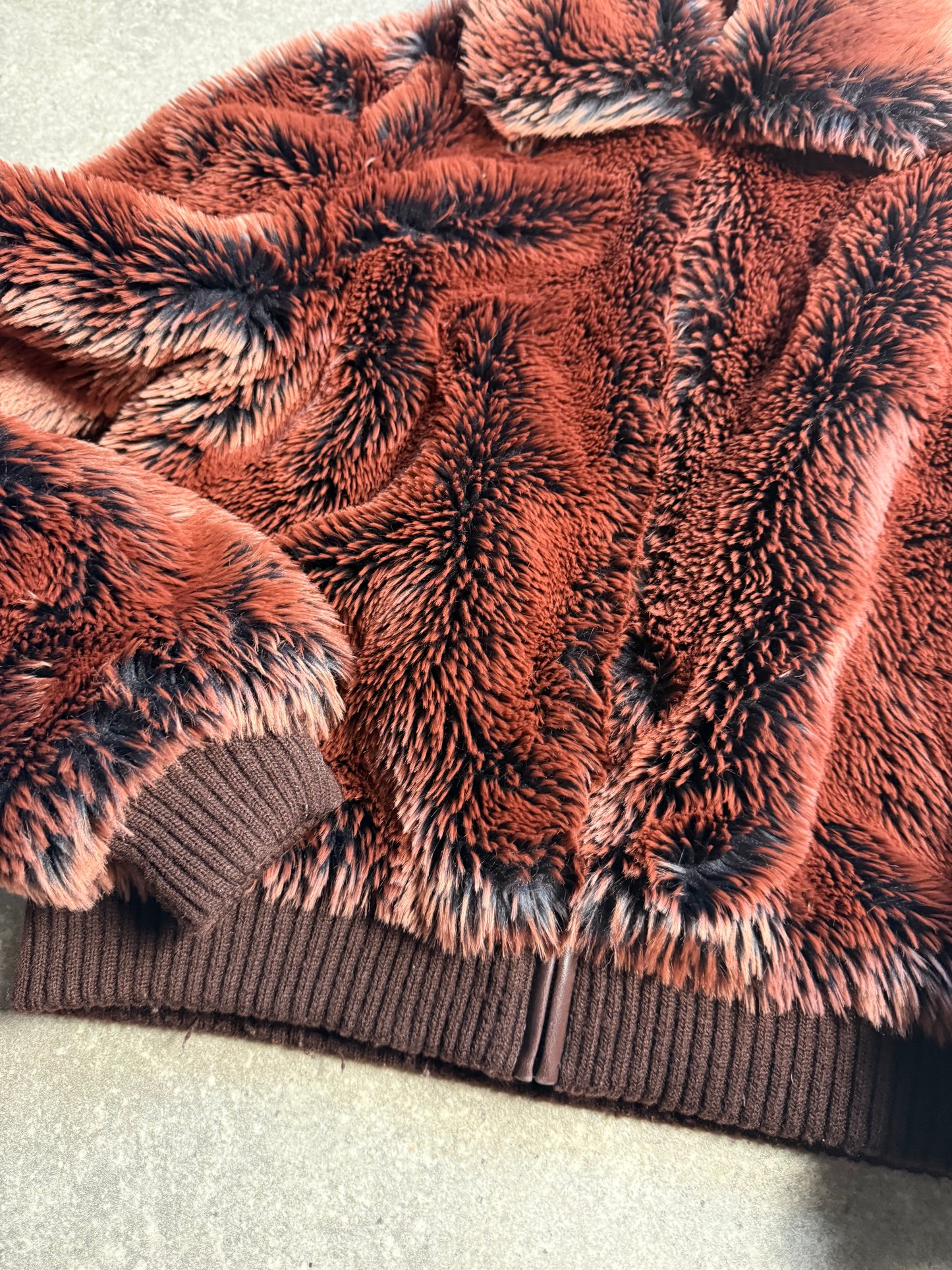 Faux Fur Jacket (UK12)