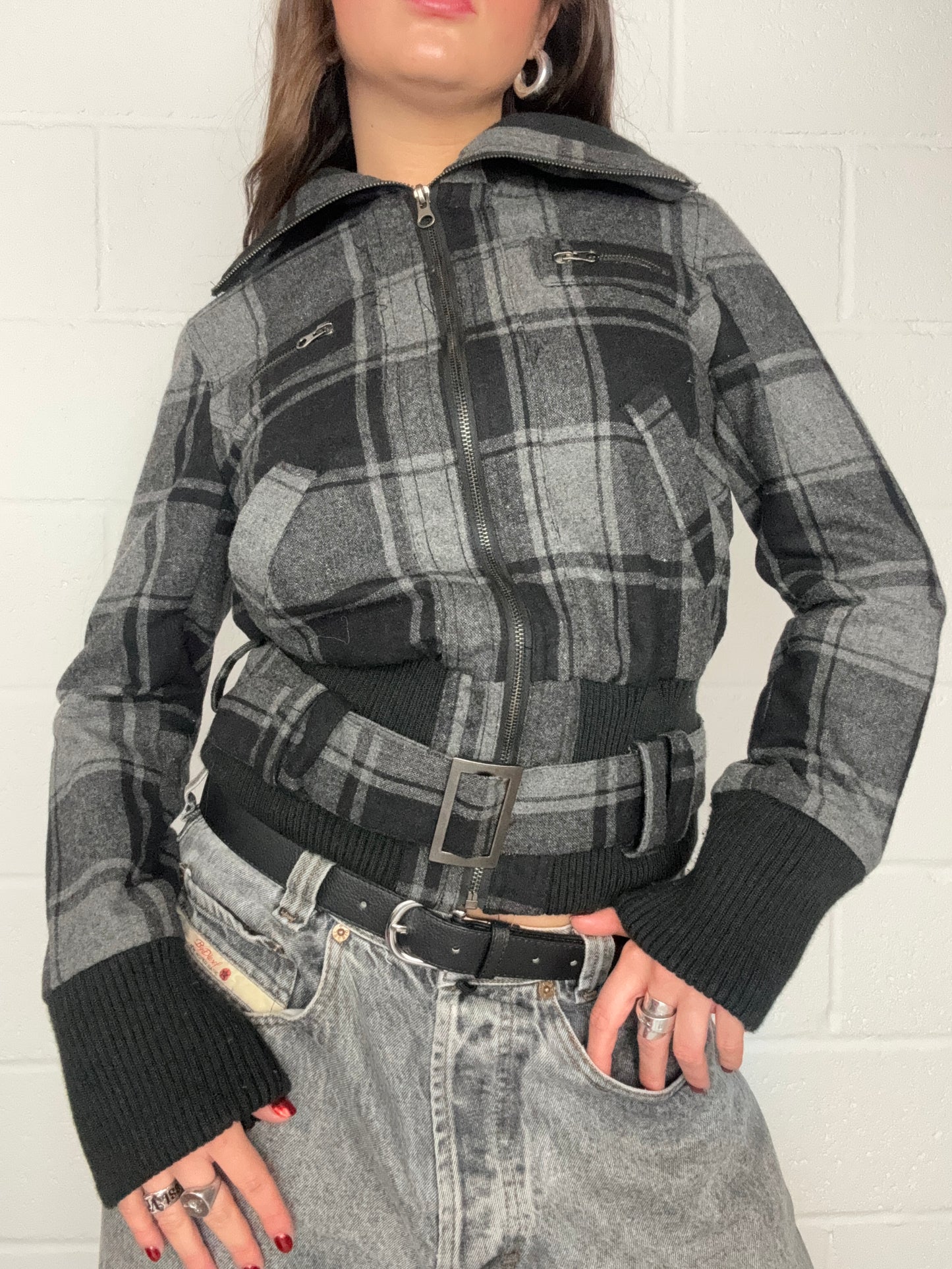 Wool Tartan Jacket