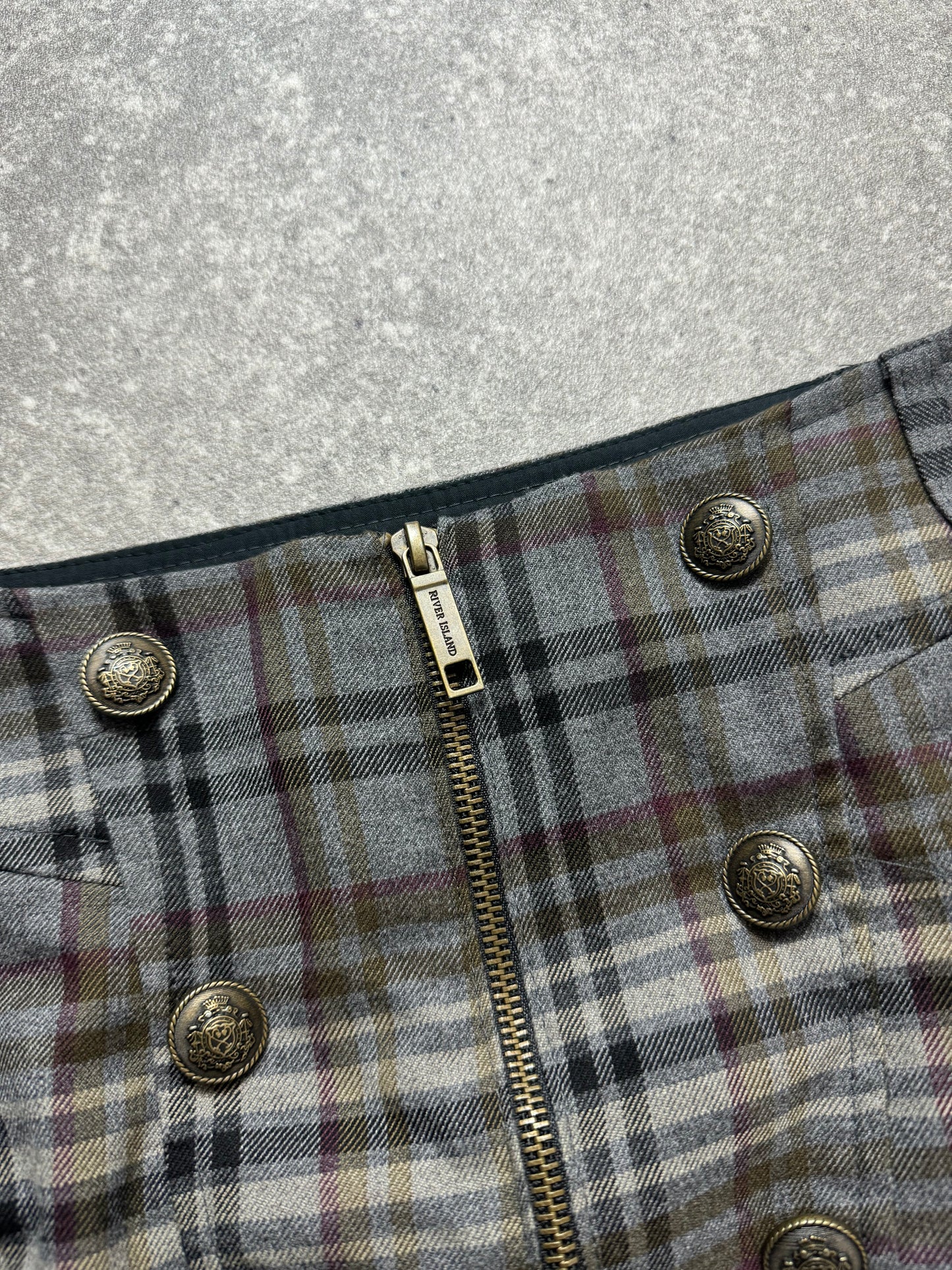 Tartan Mini Skirt