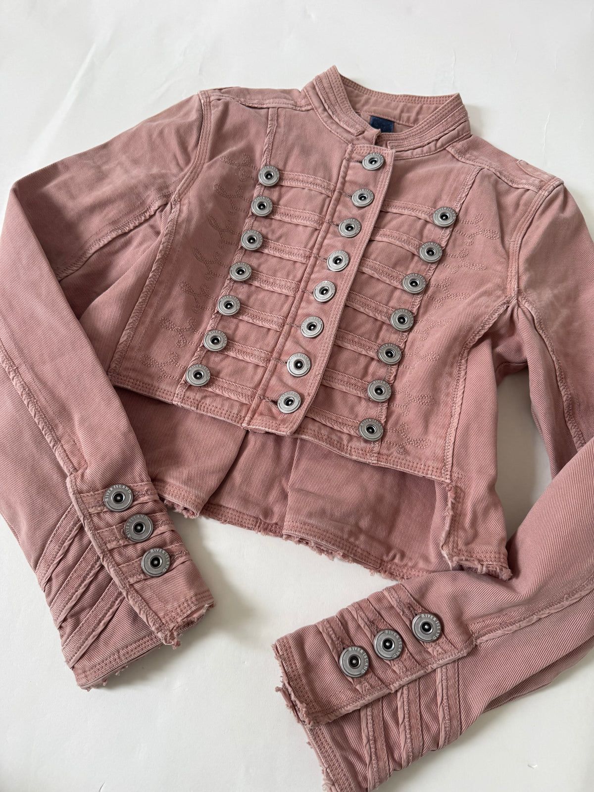 Cropped Vintage Military Jacket (S)