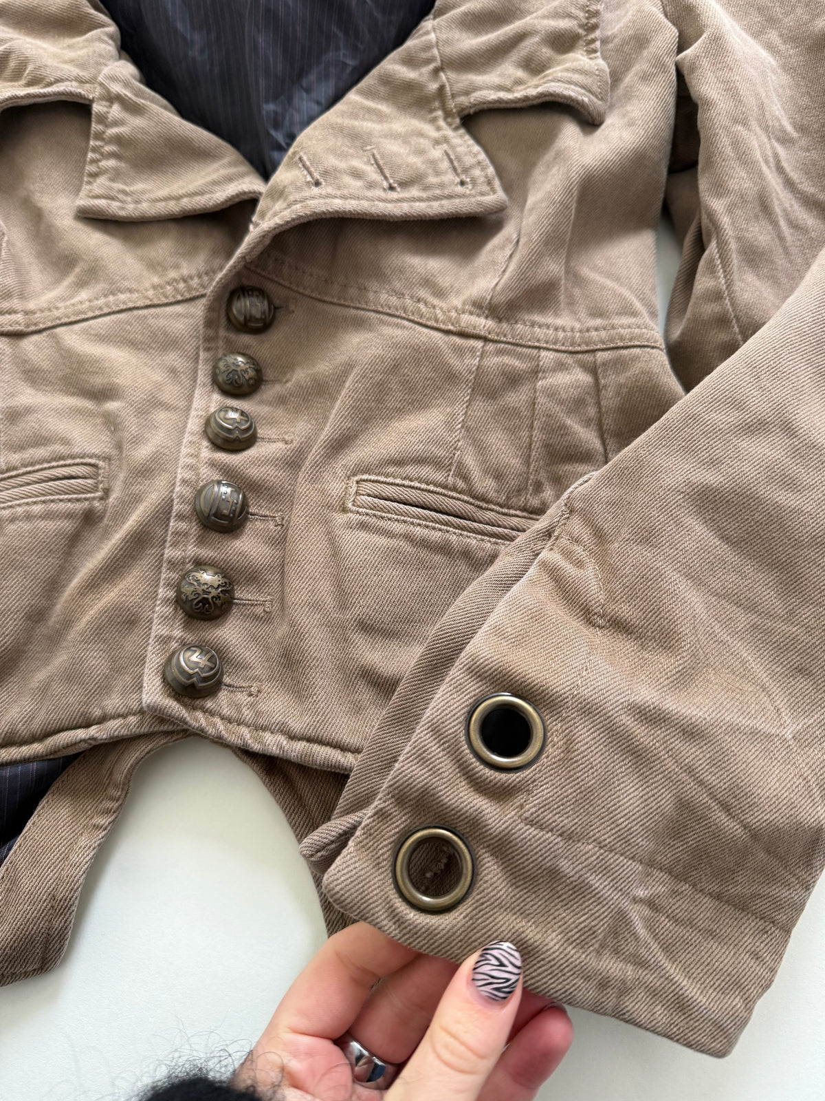 Vintage Diesel Military Jacket (M)