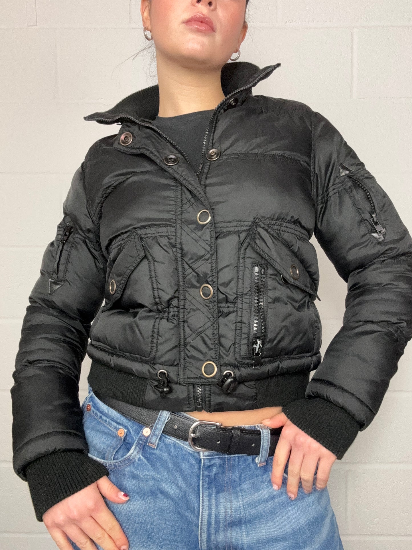 Y2K Puffer Jacket (UK10)