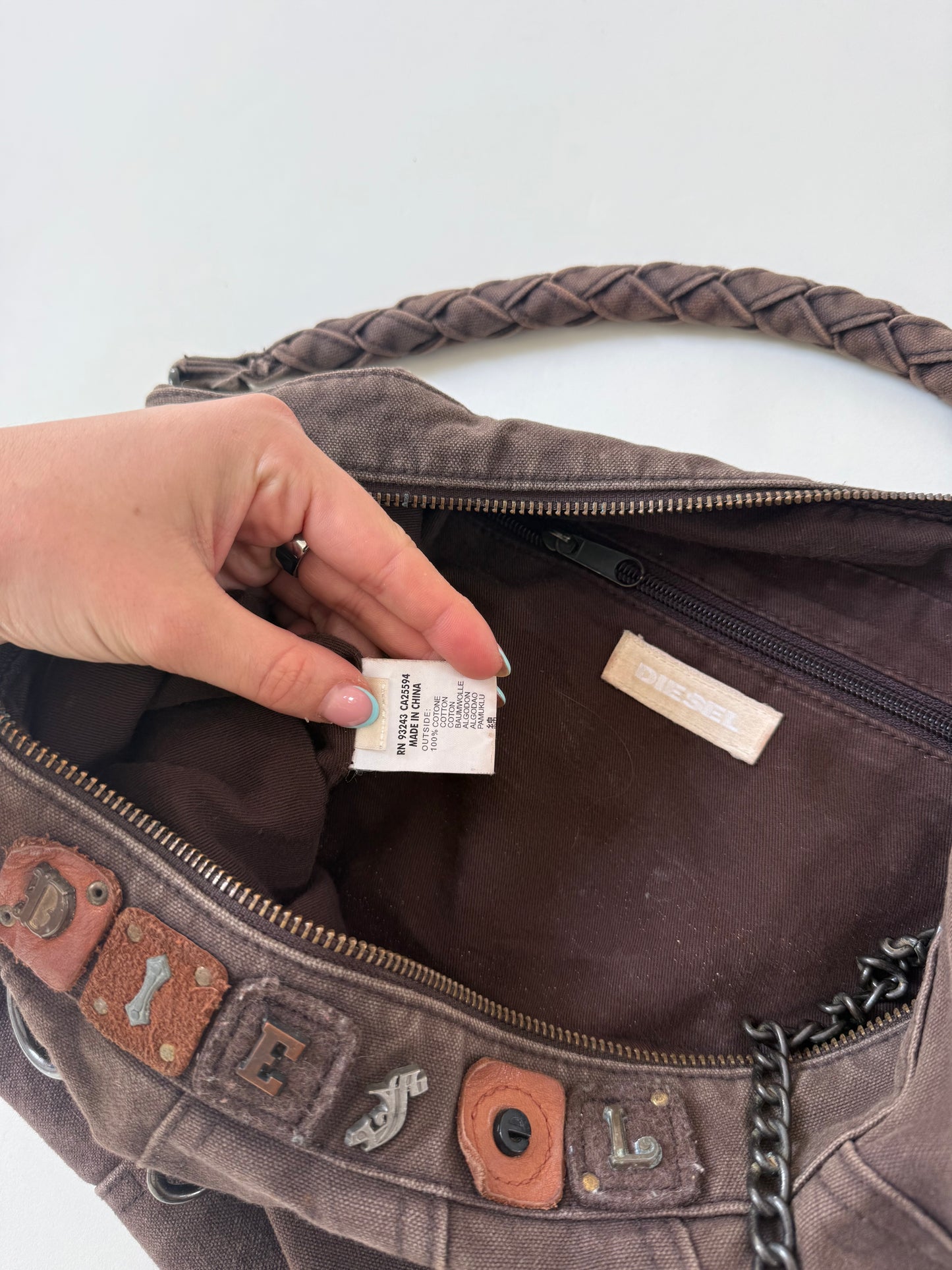 Vintage Diesel Slouchy Handbag