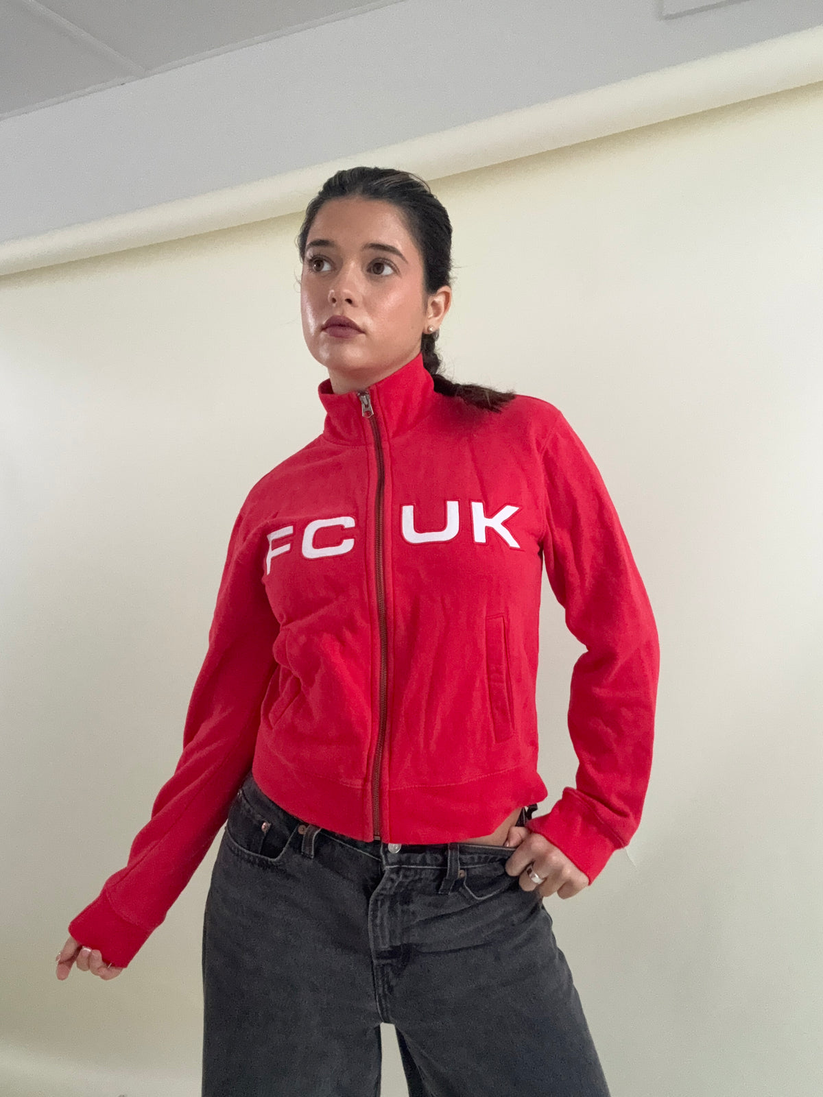 French Connection Zip Jumper (S)