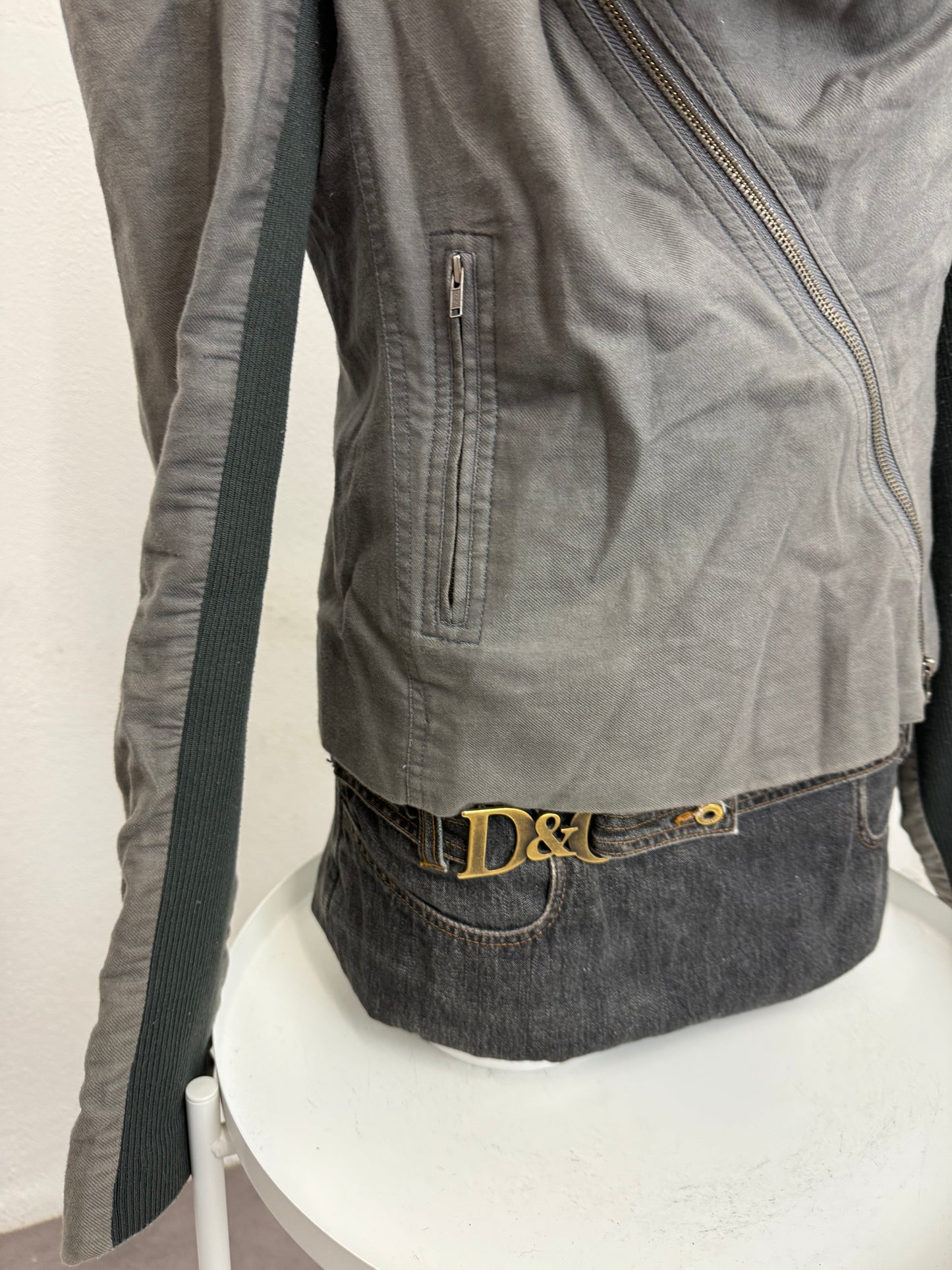 Allsaints Asymmetric Jacket (UK14)