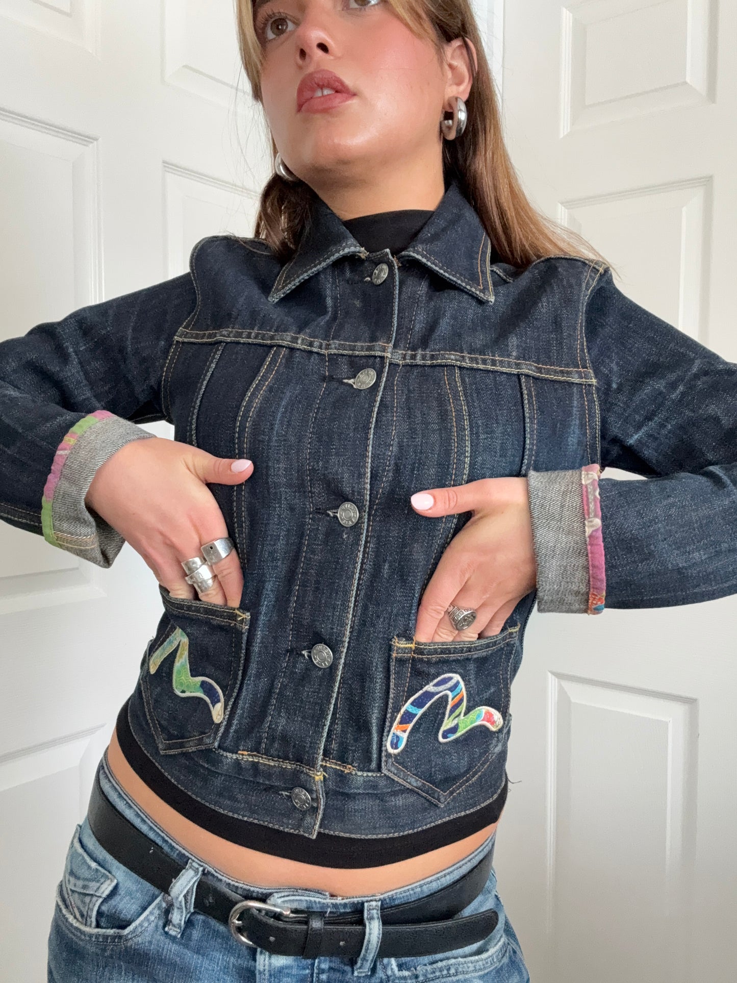 Evisu Denim Jacket (M)