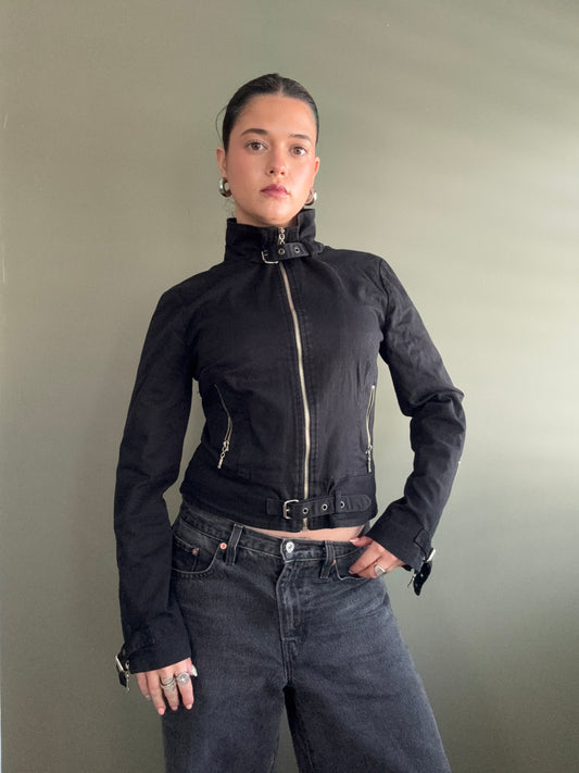 Y2K Buckle Jacket (UK12)