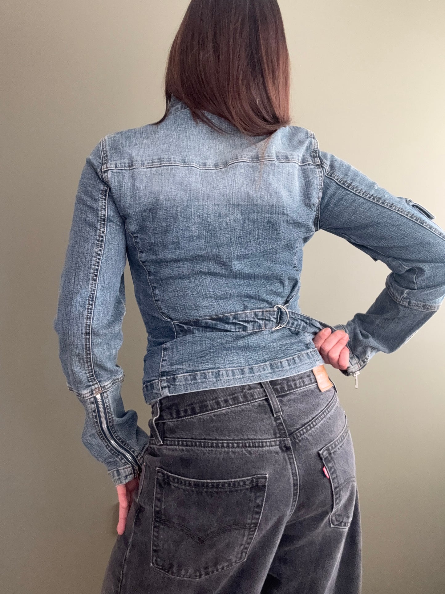 Fitted Denim Jacket (S)