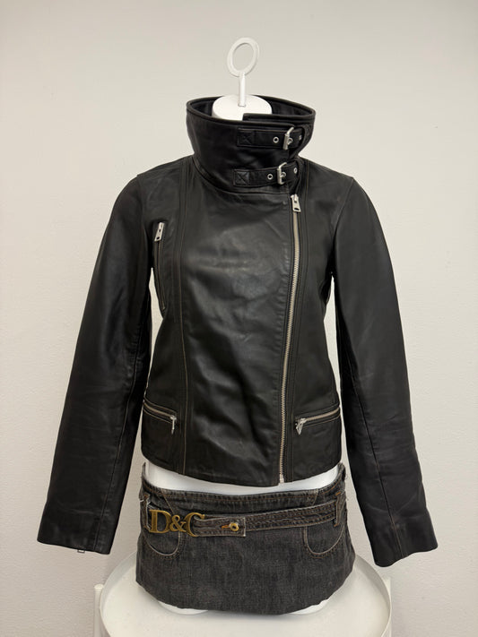 Allsaints Leather Jacket (UK10)