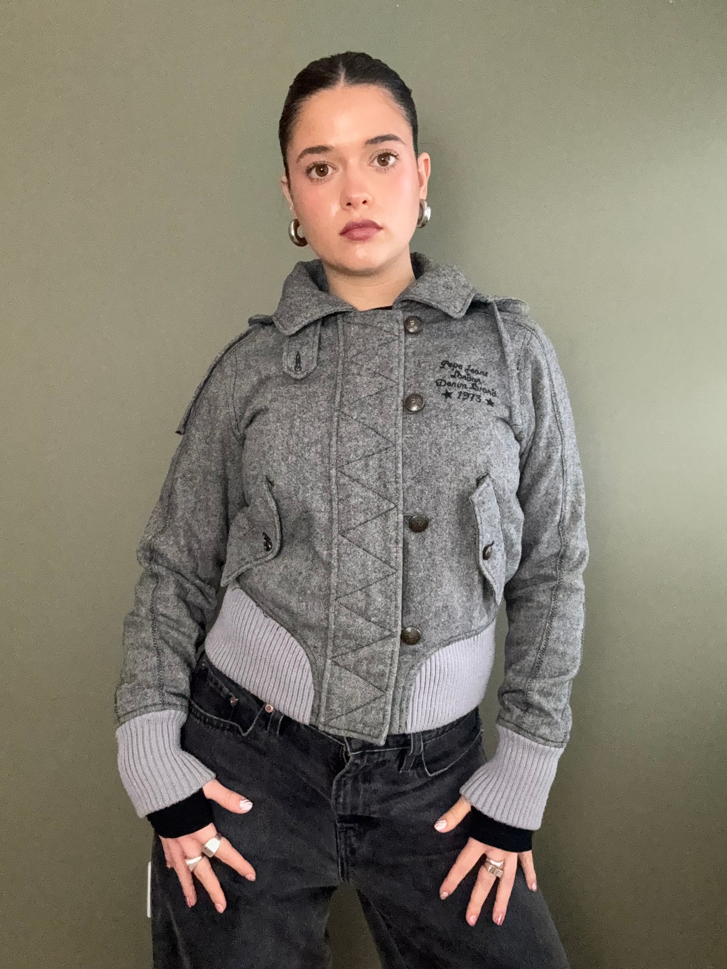 Wool Utility Jacket (M)