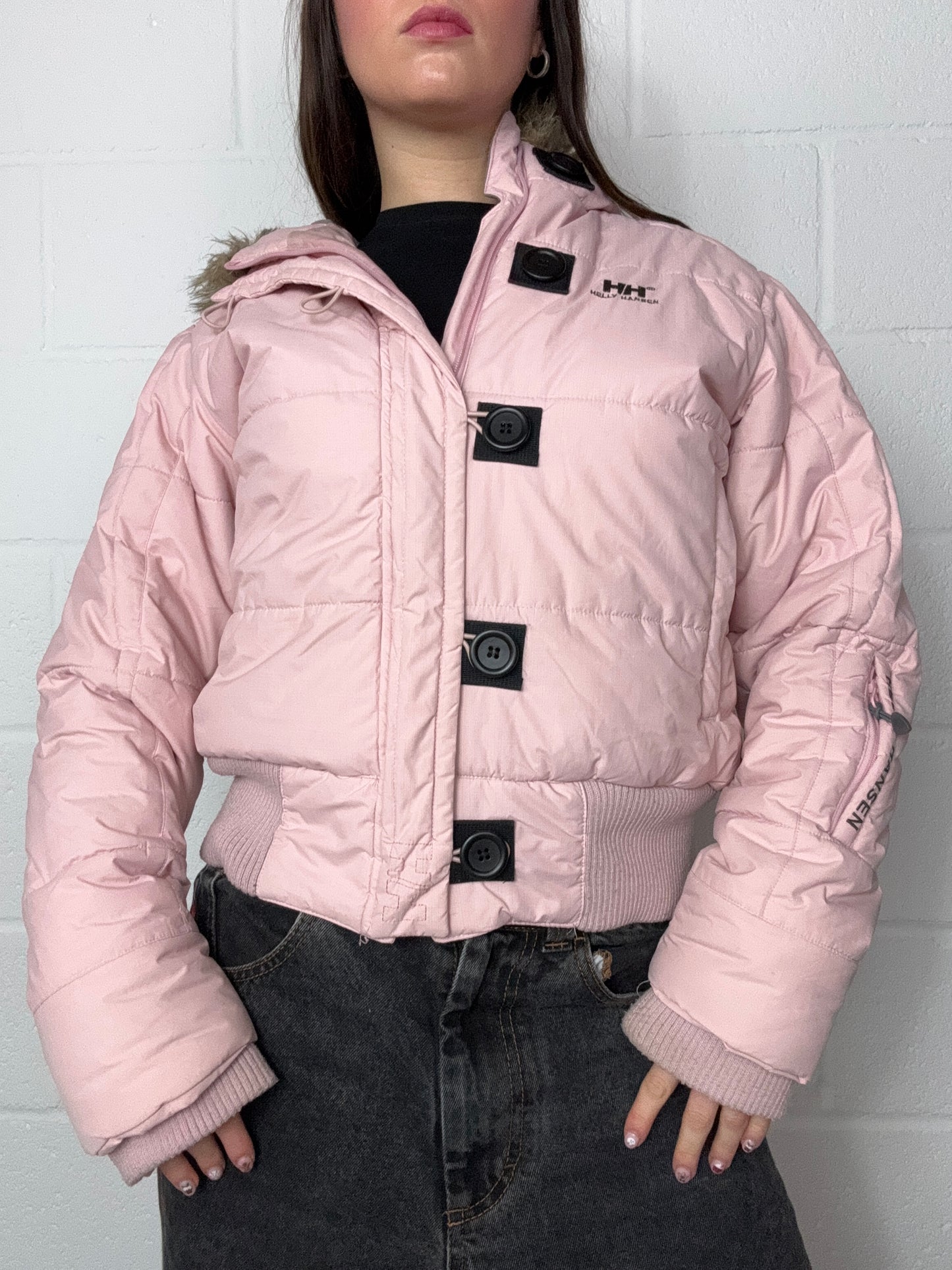 Helly Hansen Pink Puffer Jacket (M)