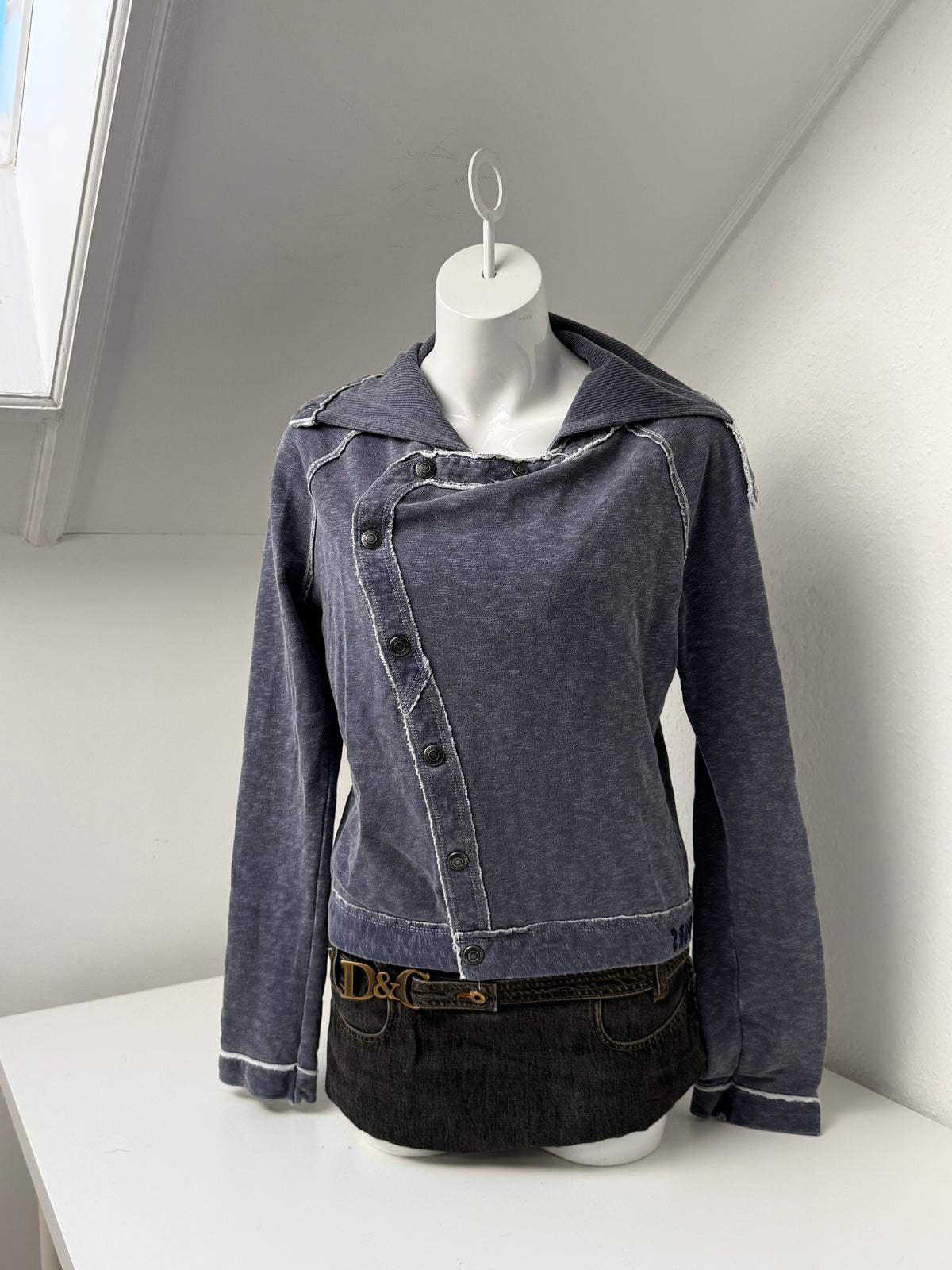 Diesel Asymmetric Popper Jumper (L)