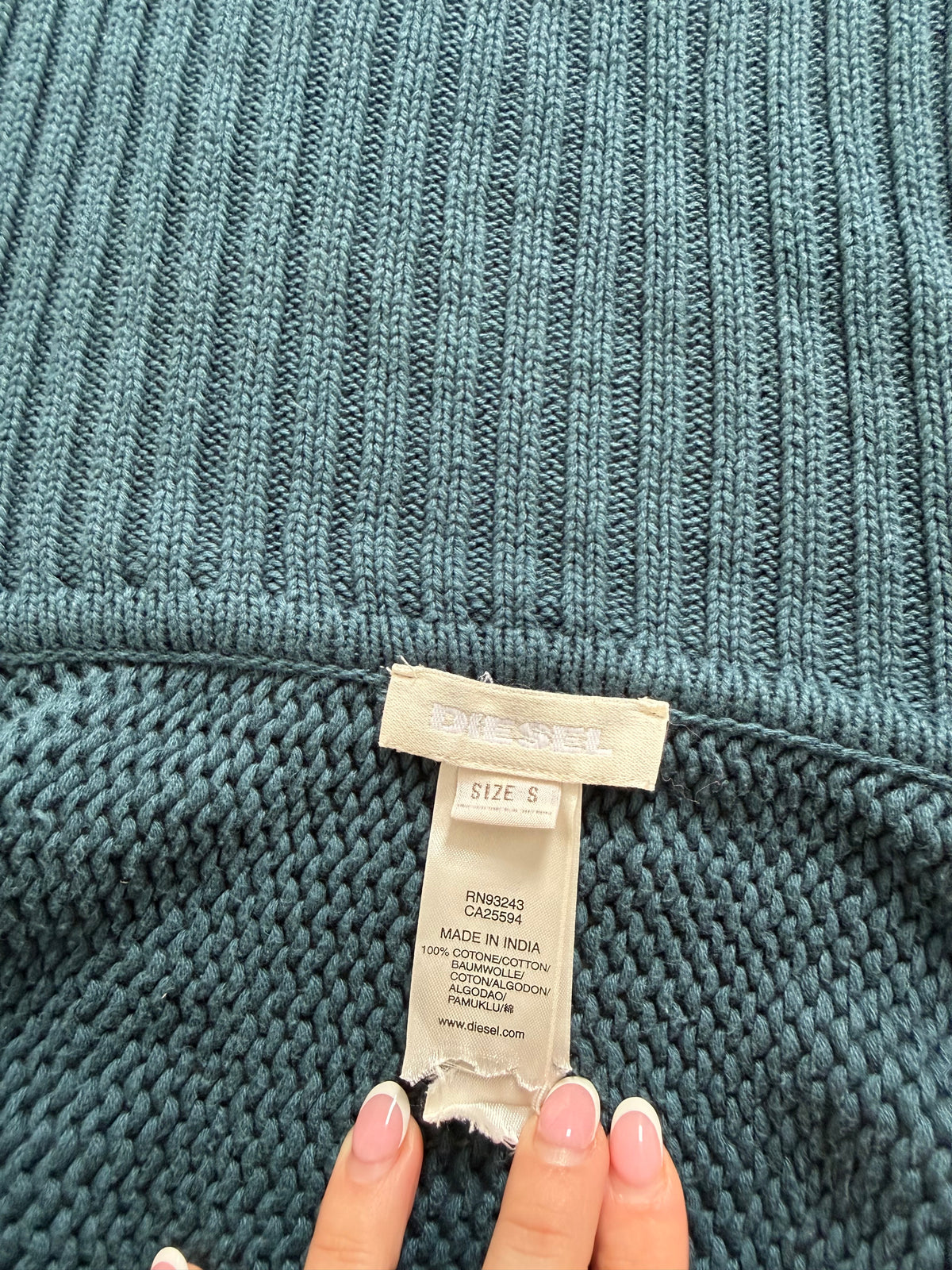 Diesel Knit Crop Jumper (S)