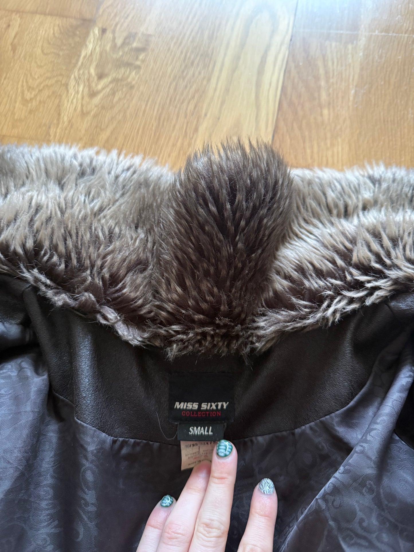 Miss Sixty Faux Fur Jacket (S)