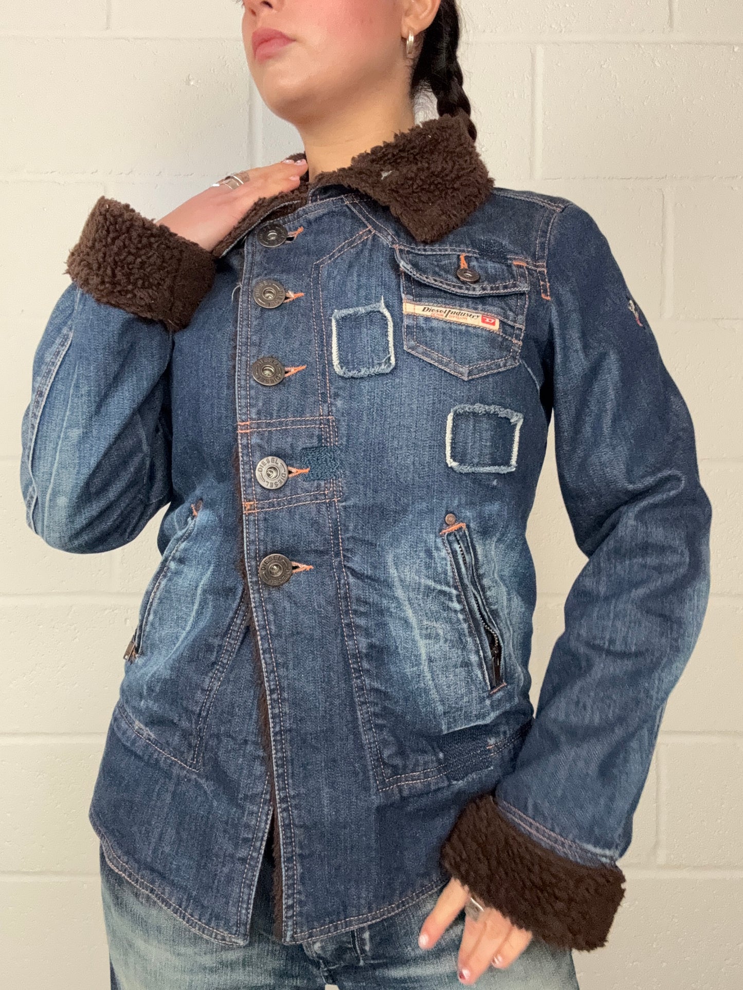 Vintage Diesel Denim Jacket (S)