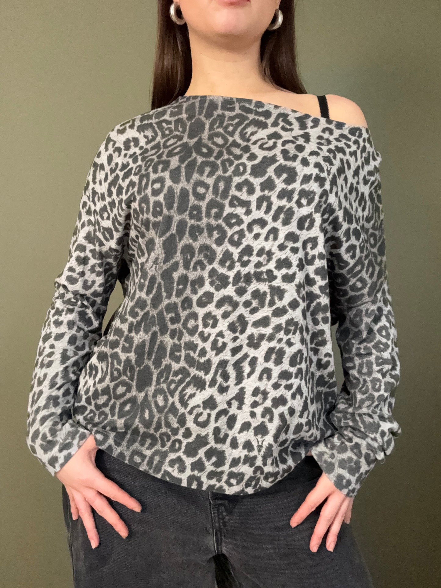 Allsaints Leopard Top (XS)