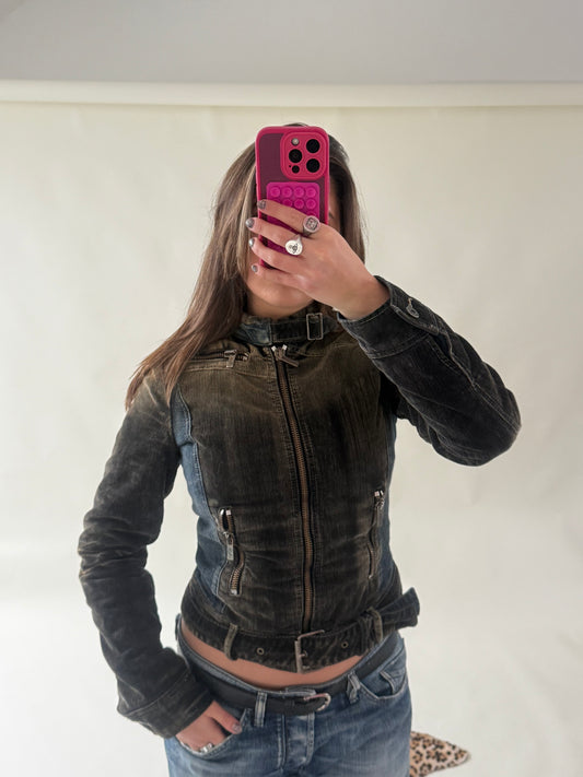 Vintage Diesel Buckle Jacket (S)