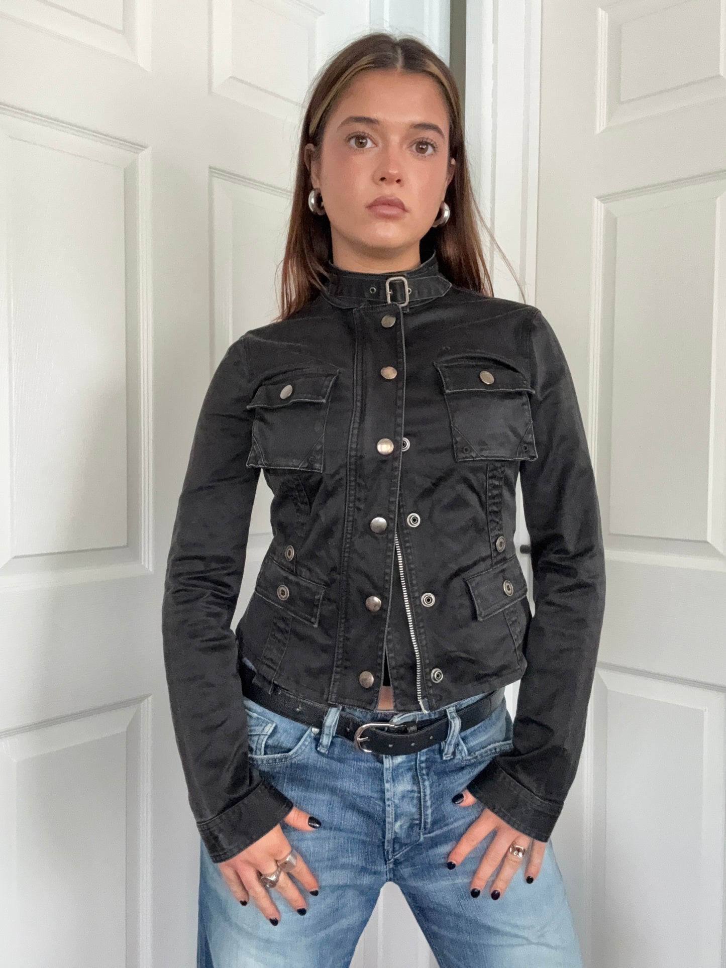 Armani Cargo Buckle Jacket (UK12)