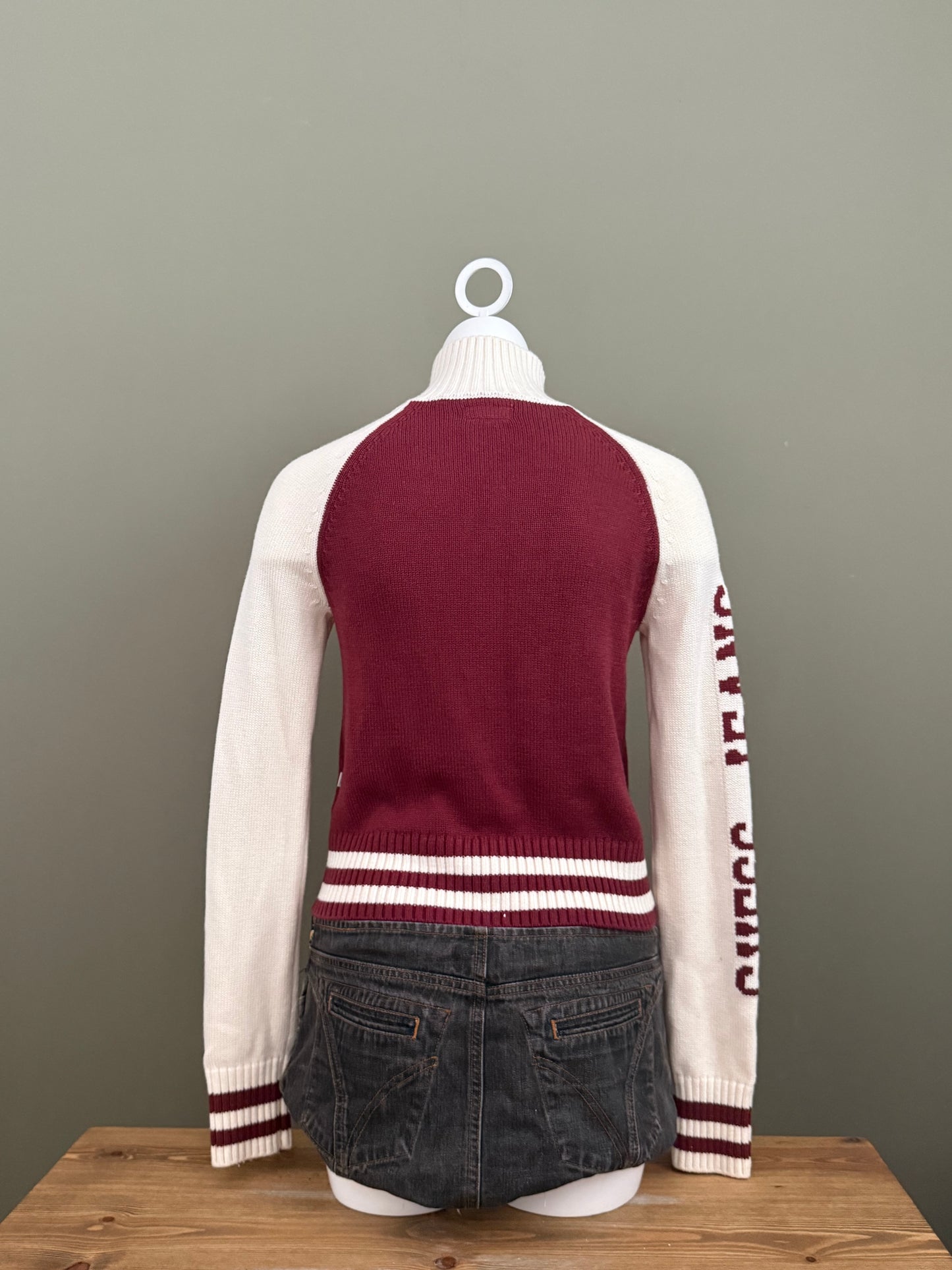 Guess Knitted Zip Jumper (S)