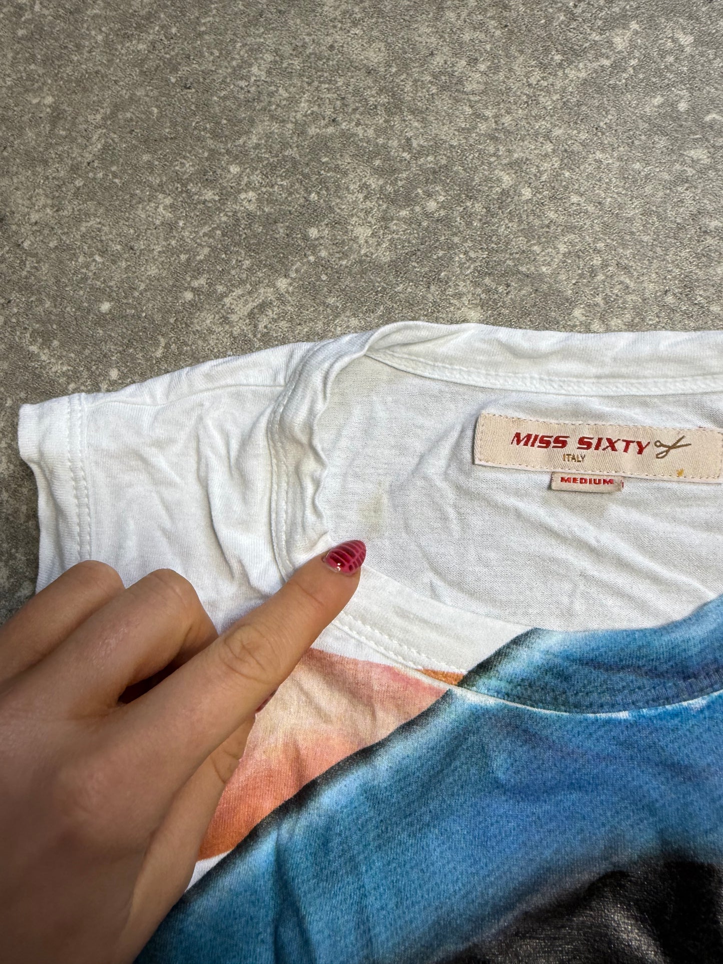 Miss Sixty Graphic Top (M)